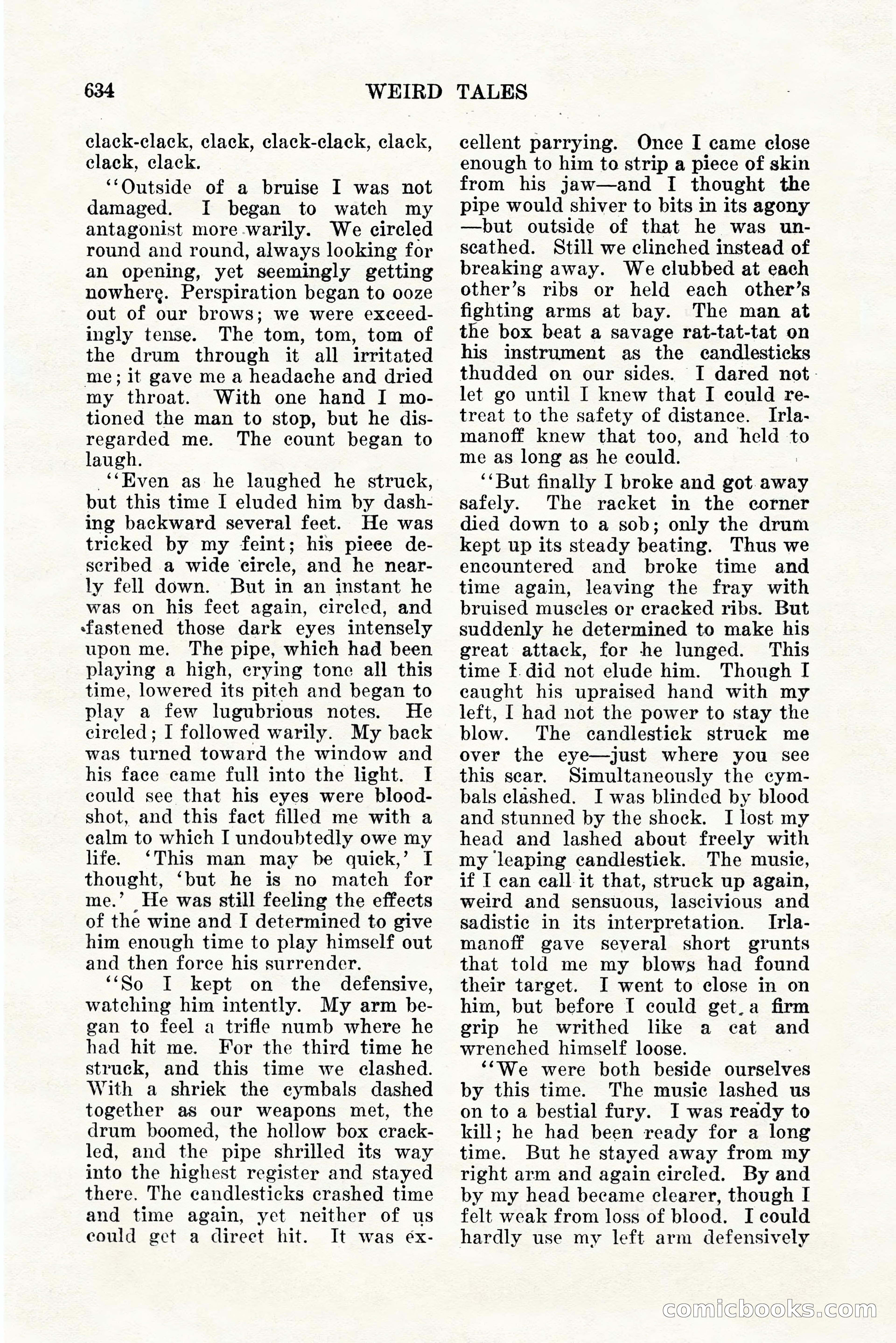 Weird Tales, Vol. 11, No. 5 — page 60 of 148