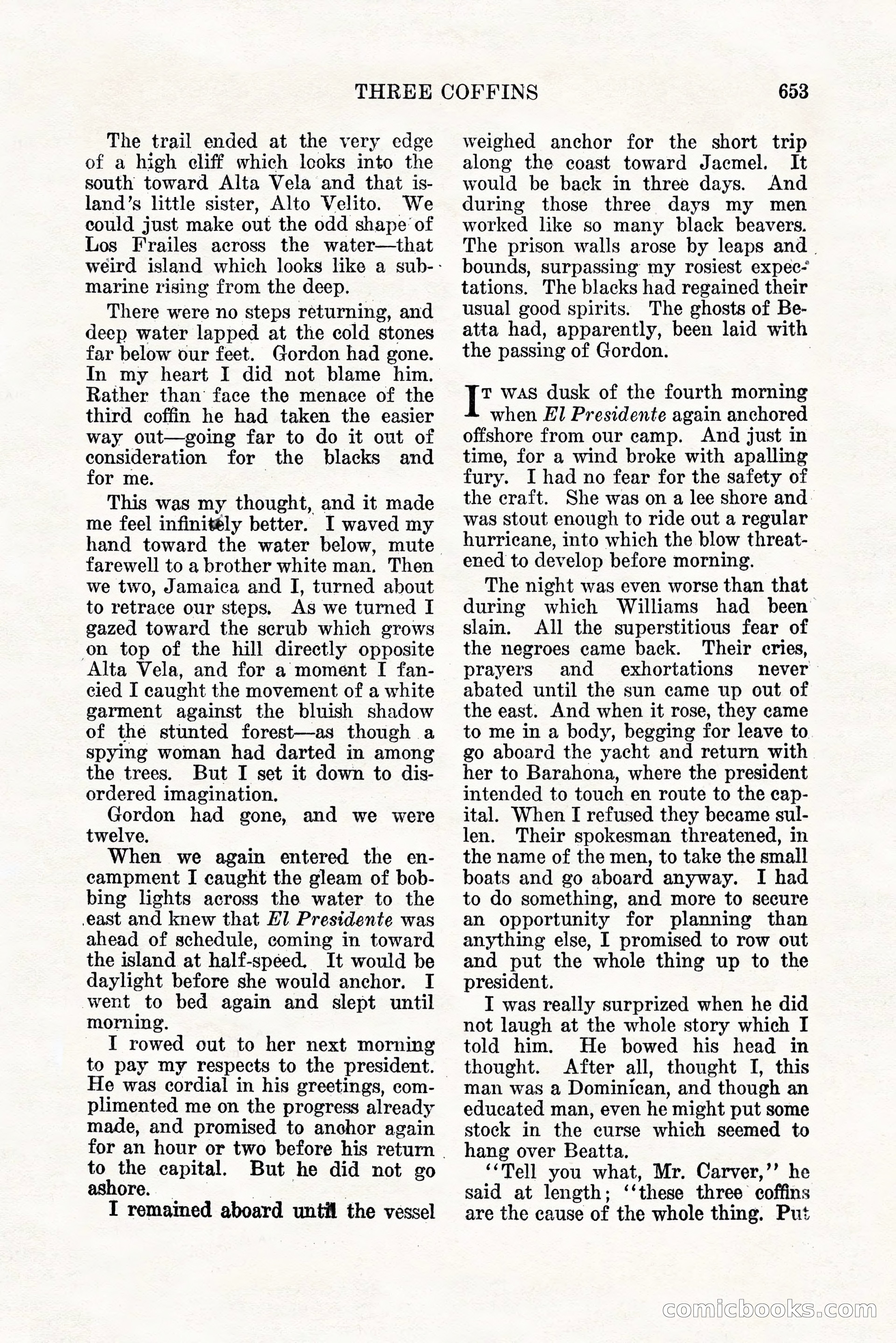 Weird Tales, Vol. 11, No. 5 — page 79 of 148