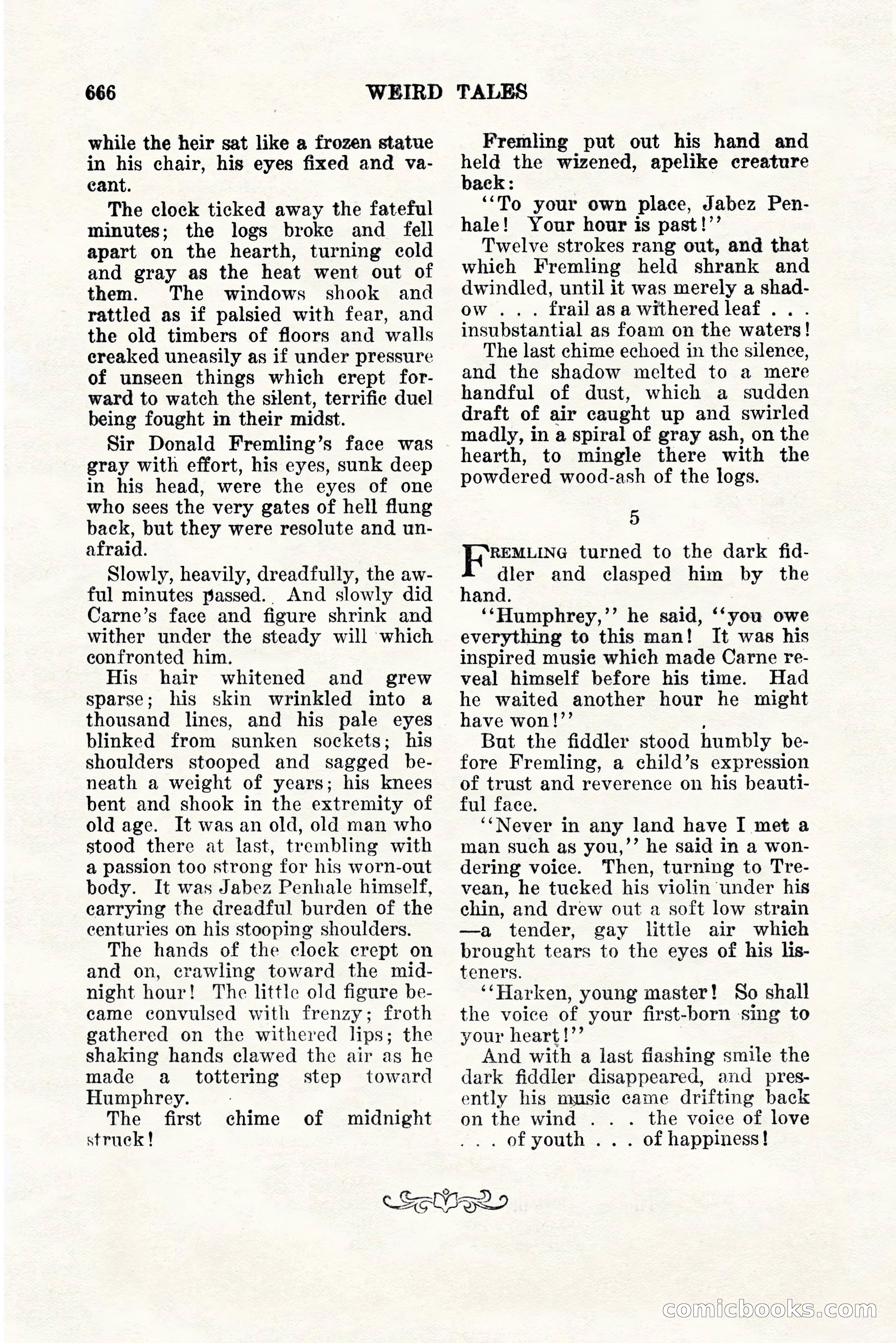 Weird Tales, Vol. 11, No. 5 — page 92 of 148