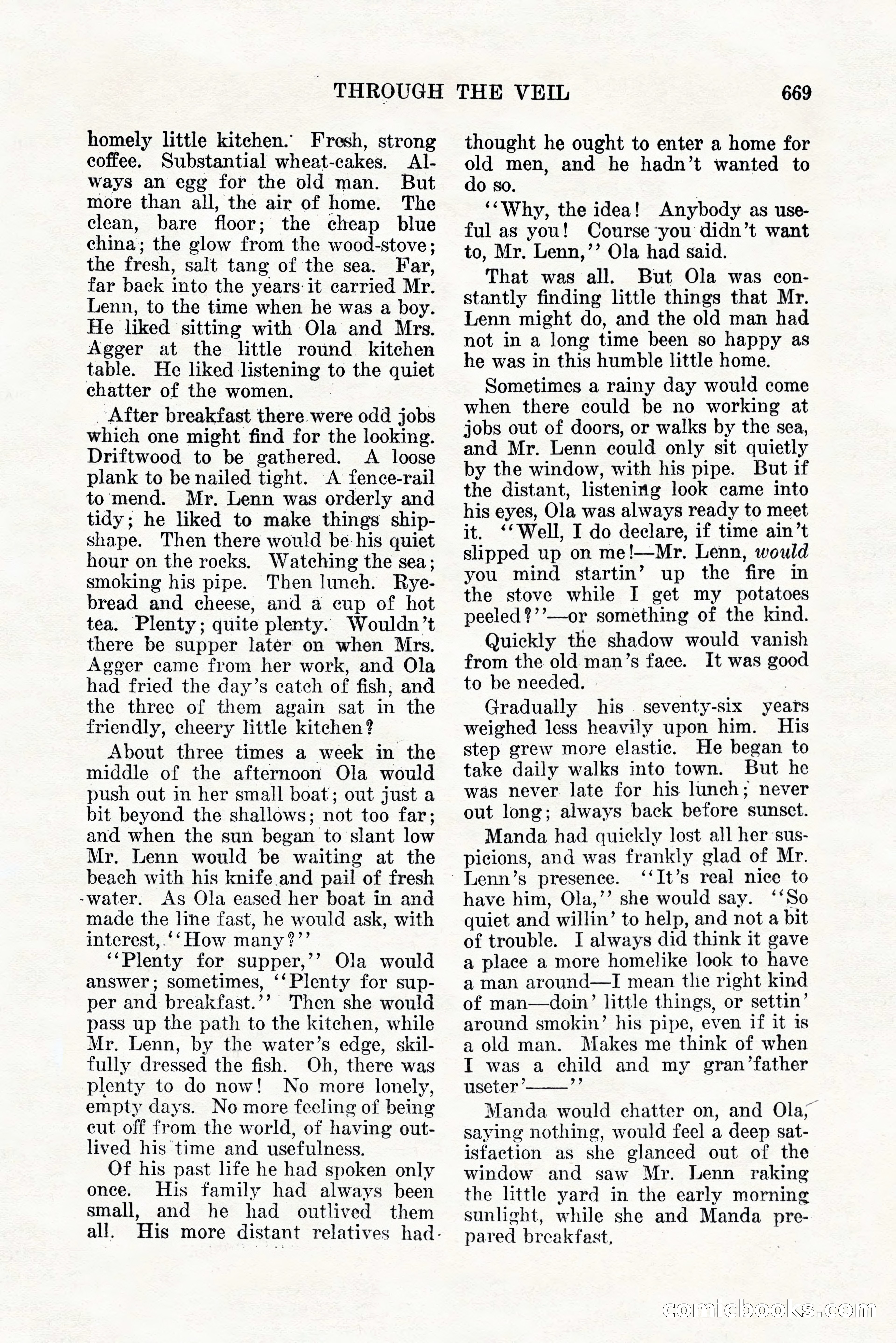 Weird Tales, Vol. 11, No. 5 — page 95 of 148