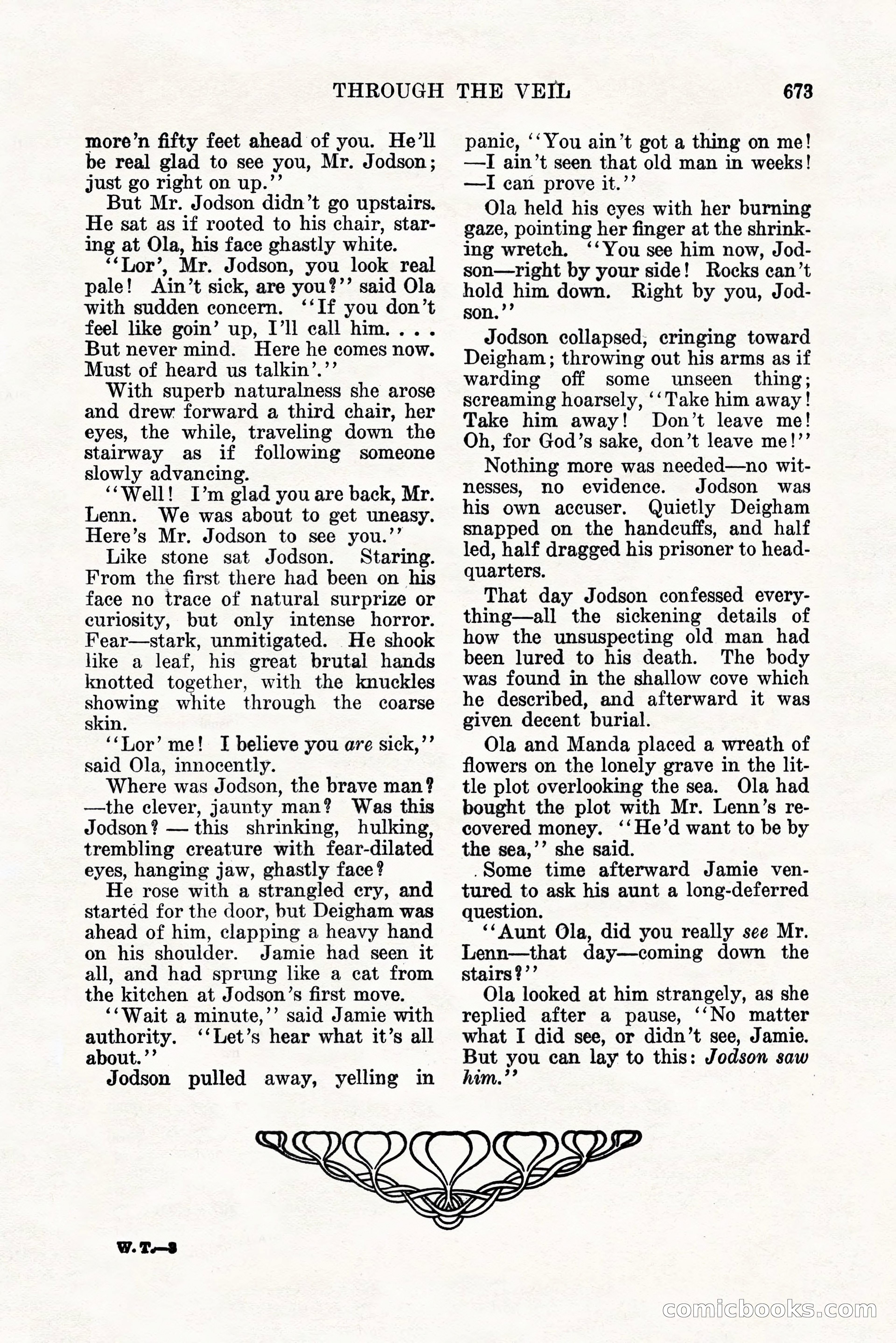 Weird Tales, Vol. 11, No. 5 — page 99 of 148