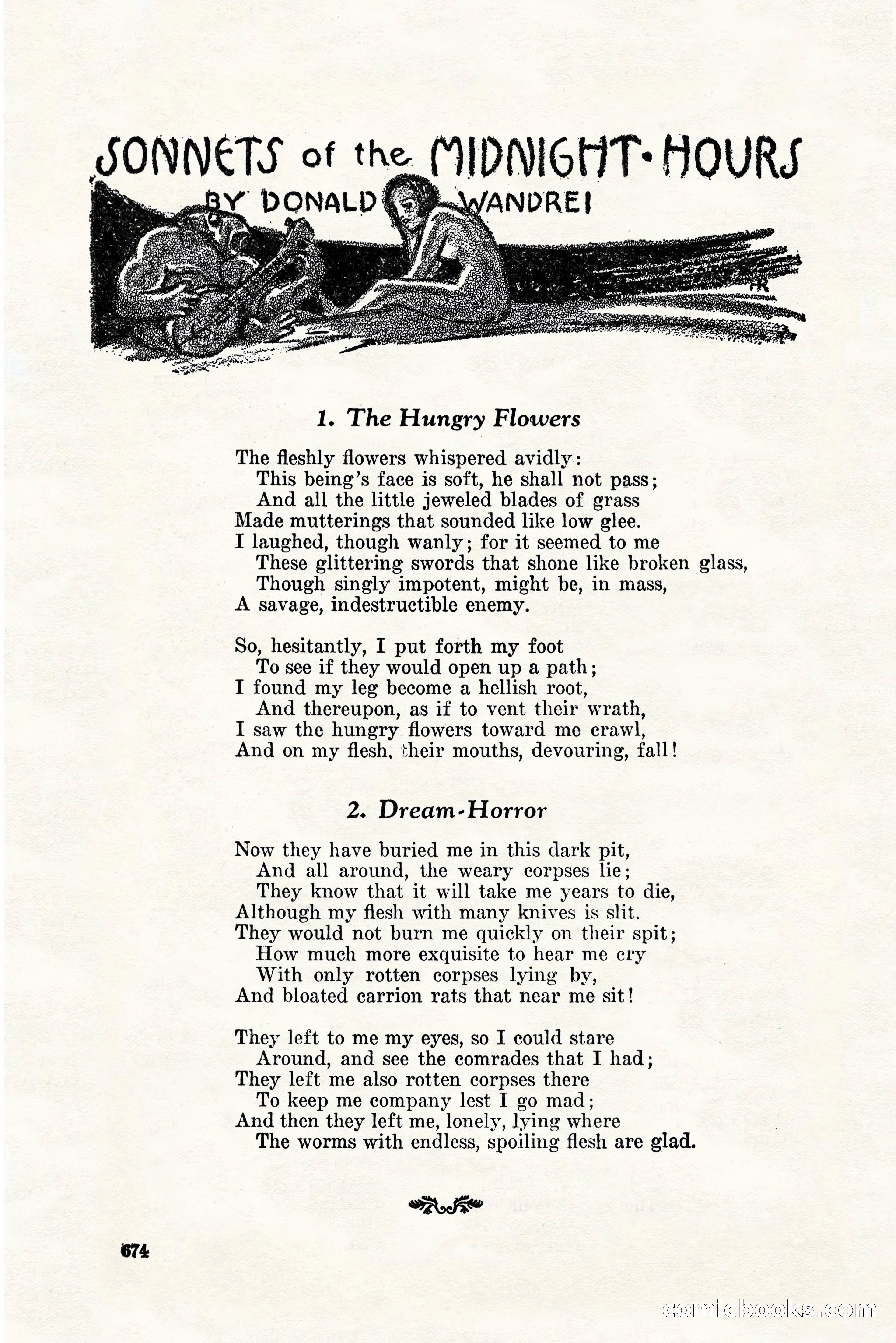Weird Tales, Vol. 11, No. 5 — page 100 of 148