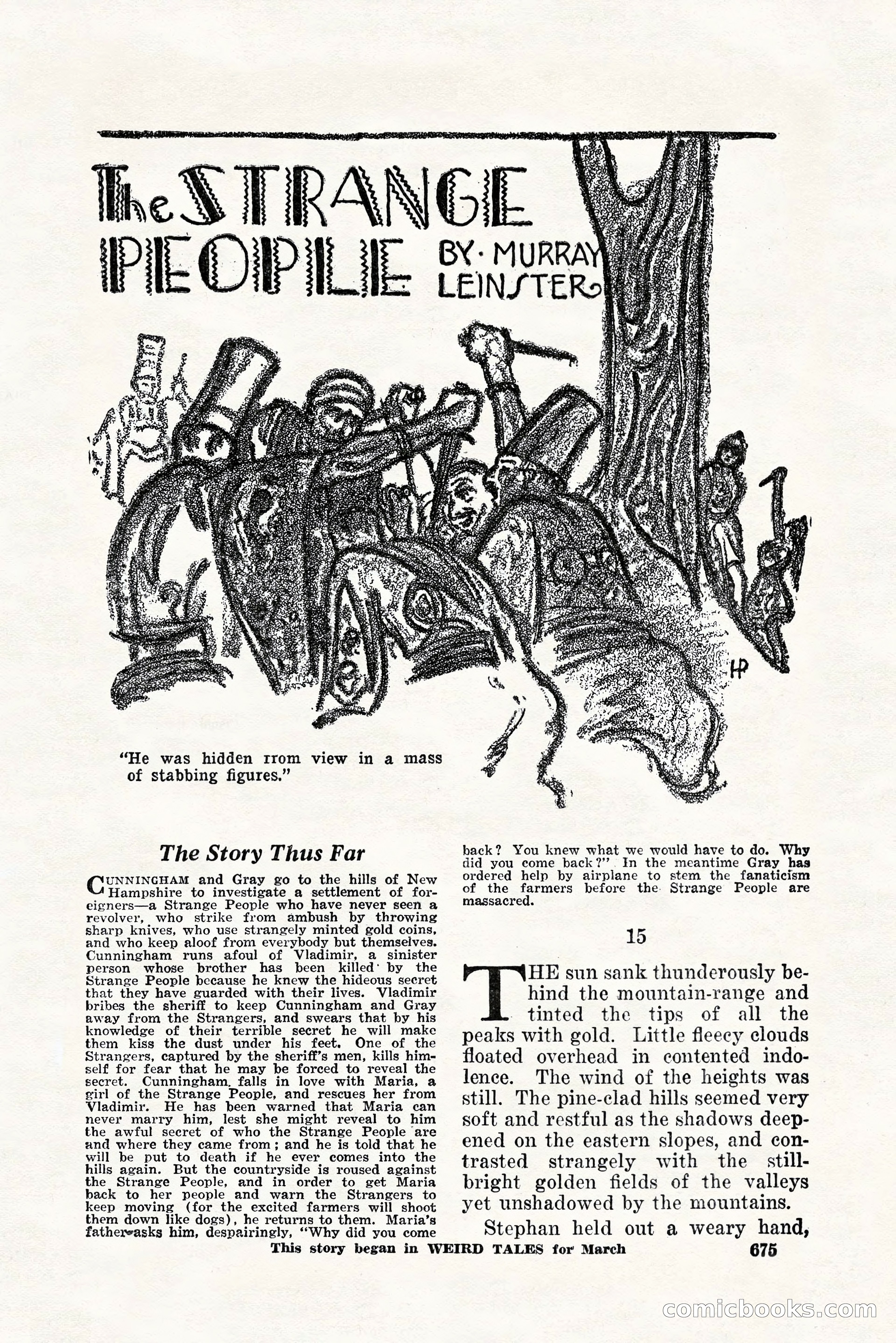 Weird Tales, Vol. 11, No. 5 — page 101 of 148