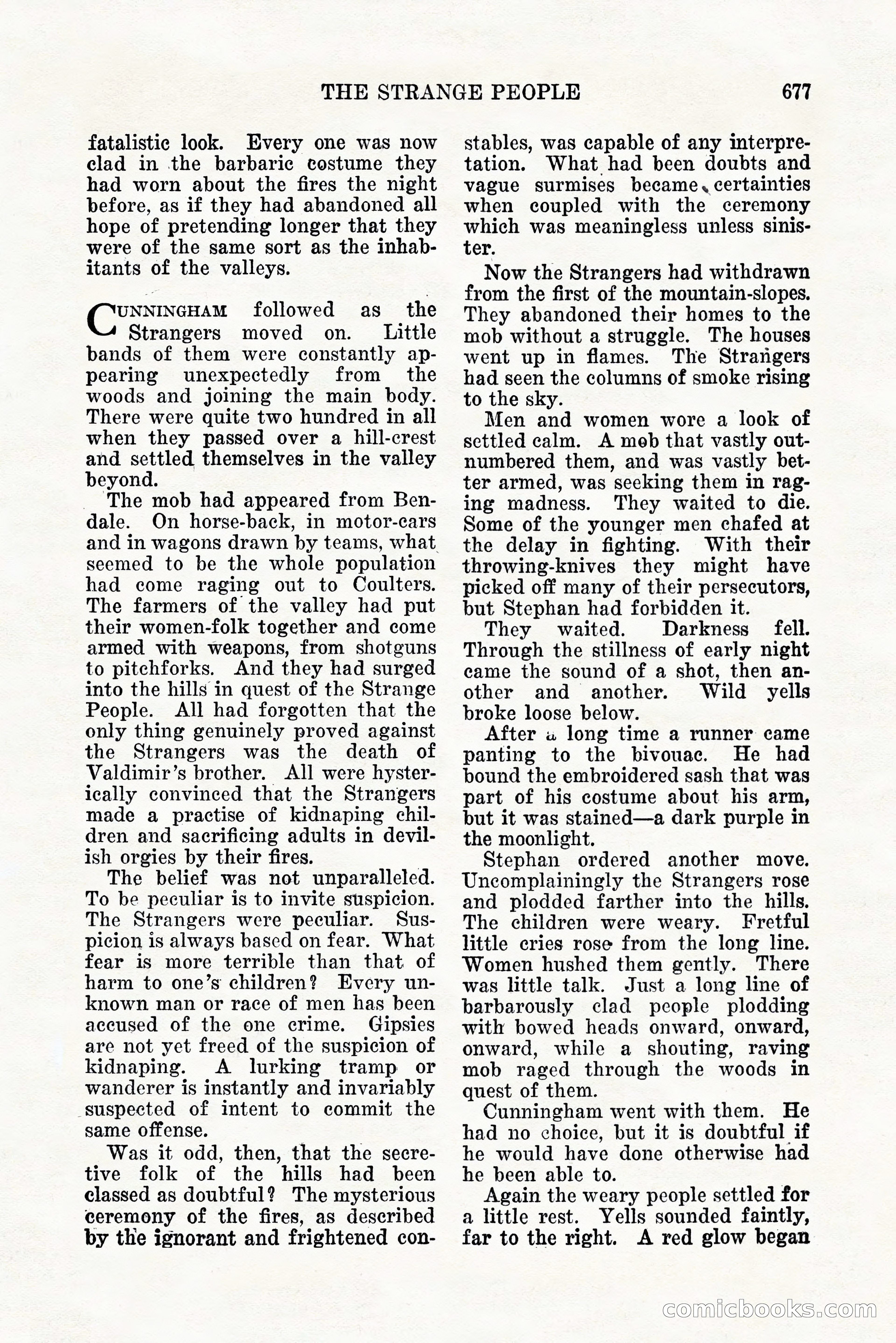 Weird Tales, Vol. 11, No. 5 — page 103 of 148
