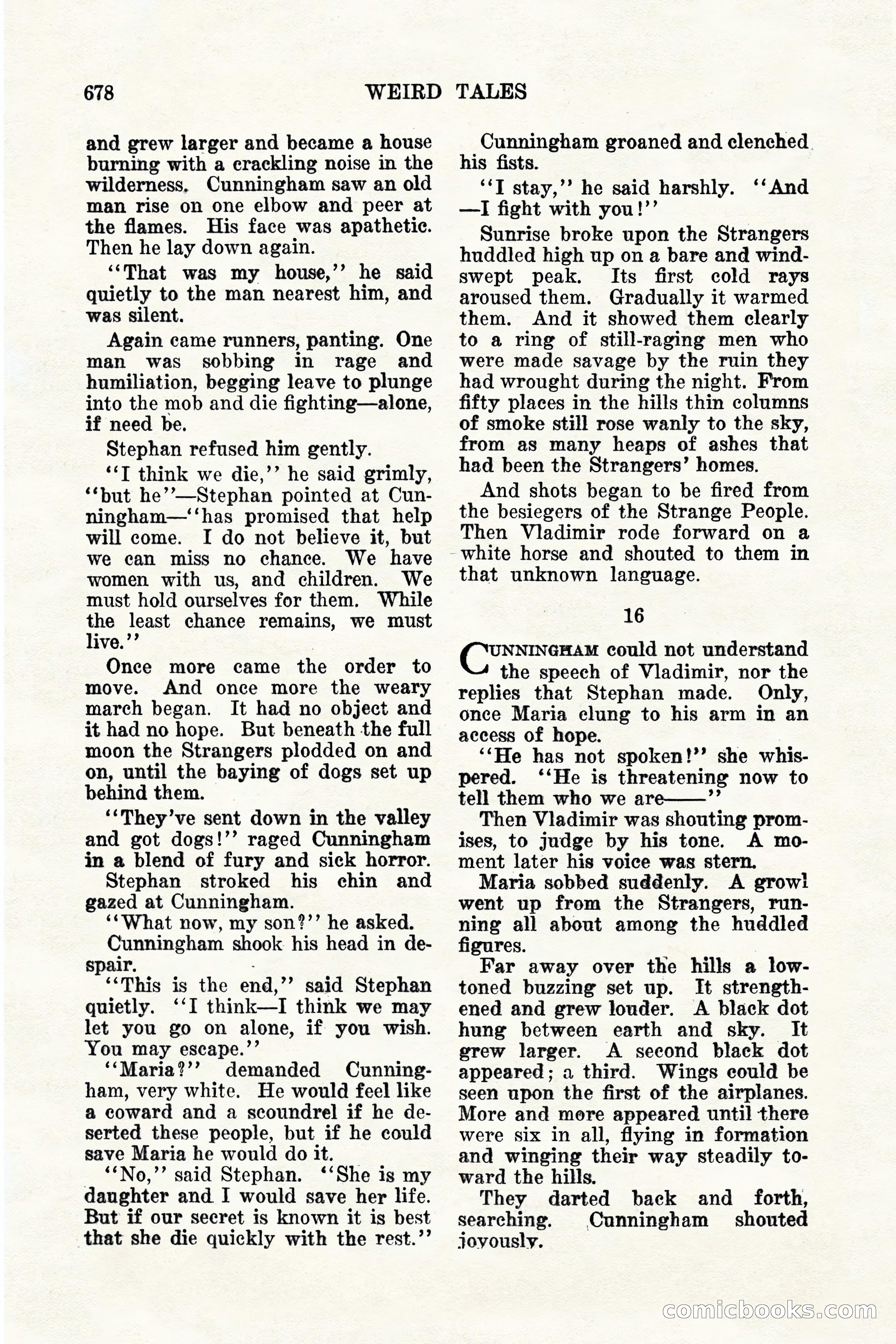 Weird Tales, Vol. 11, No. 5 — page 104 of 148