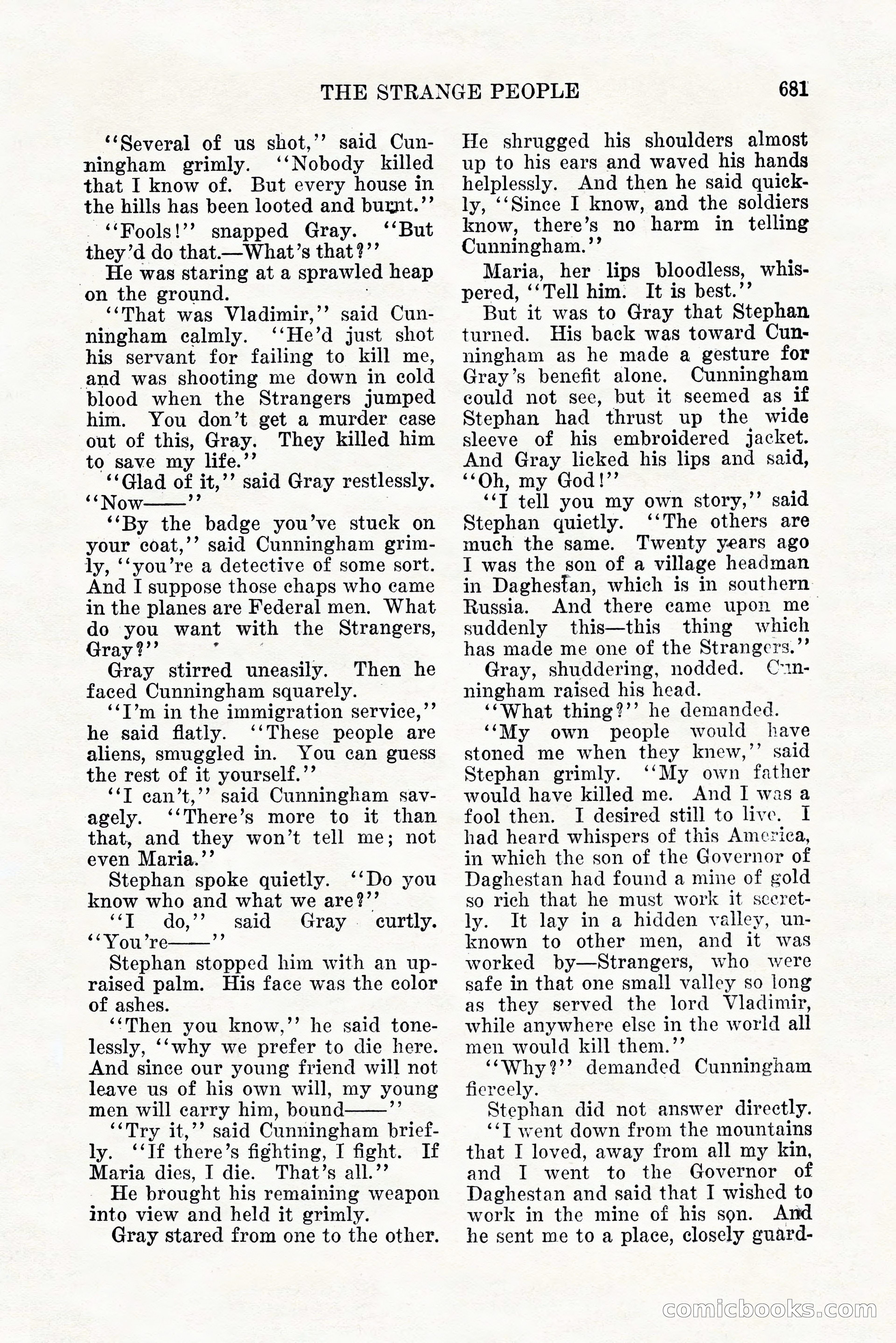 Weird Tales, Vol. 11, No. 5 — page 107 of 148