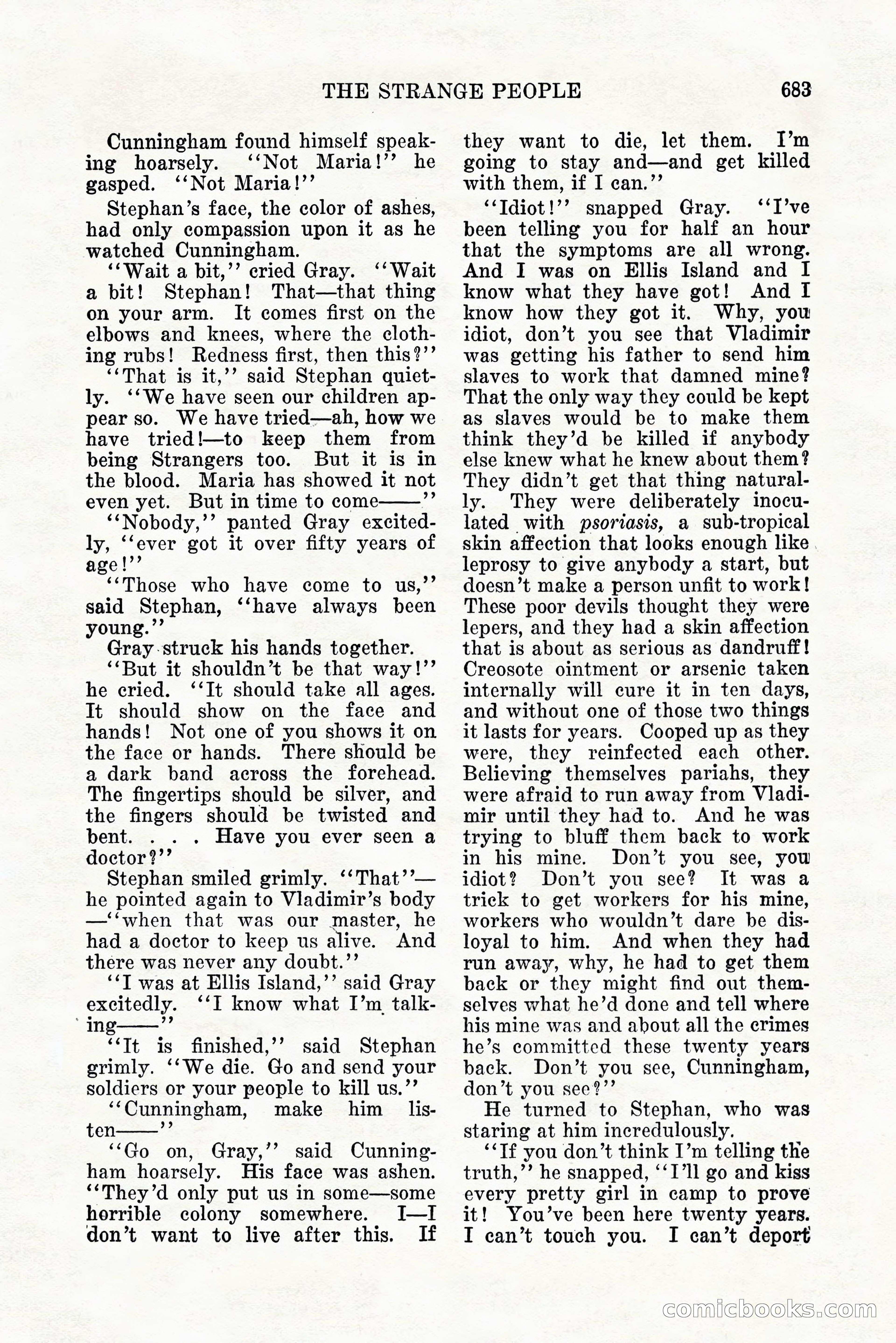 Weird Tales, Vol. 11, No. 5 — page 109 of 148