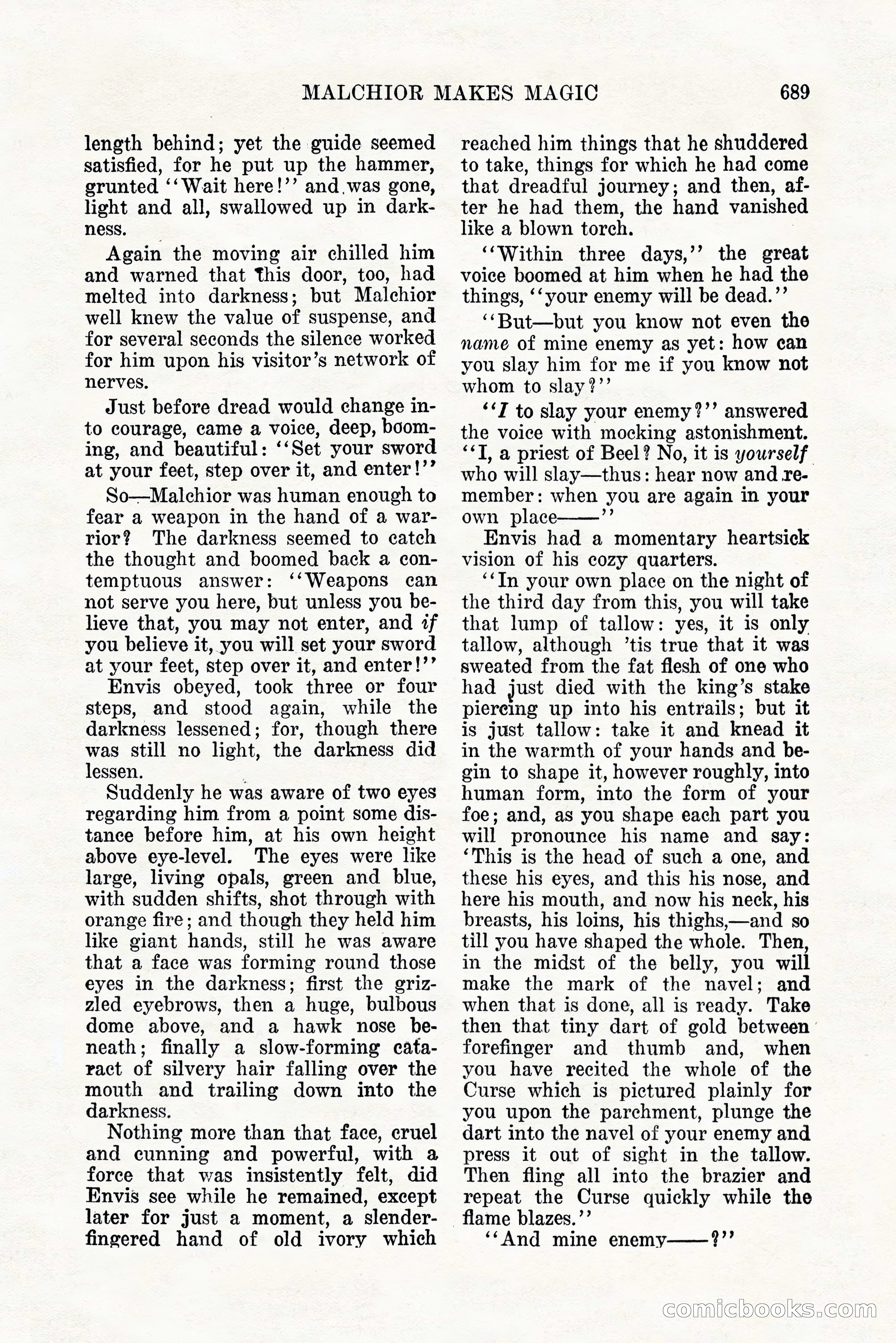 Weird Tales, Vol. 11, No. 5 — page 115 of 148