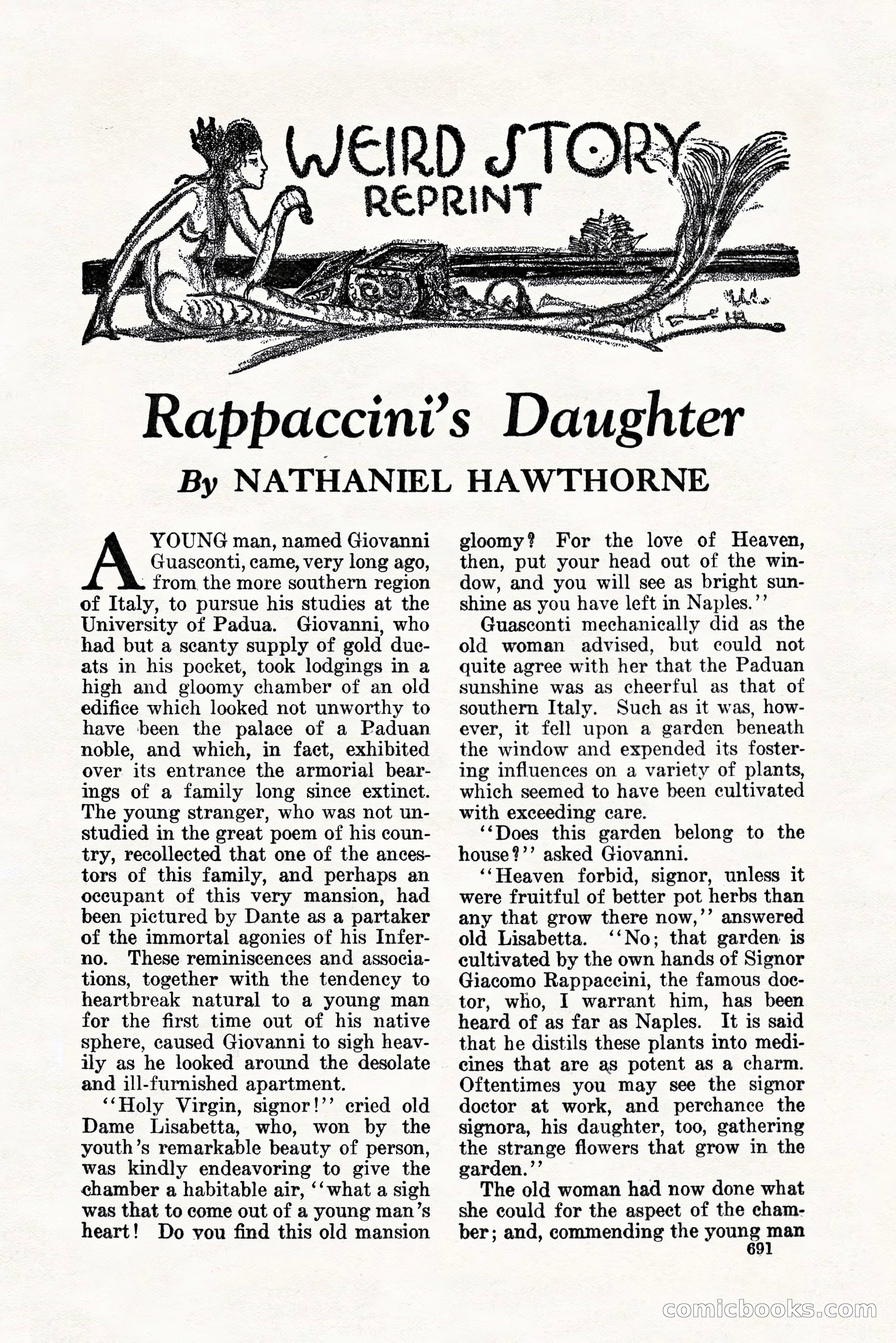 Weird Tales, Vol. 11, No. 5 — page 117 of 148