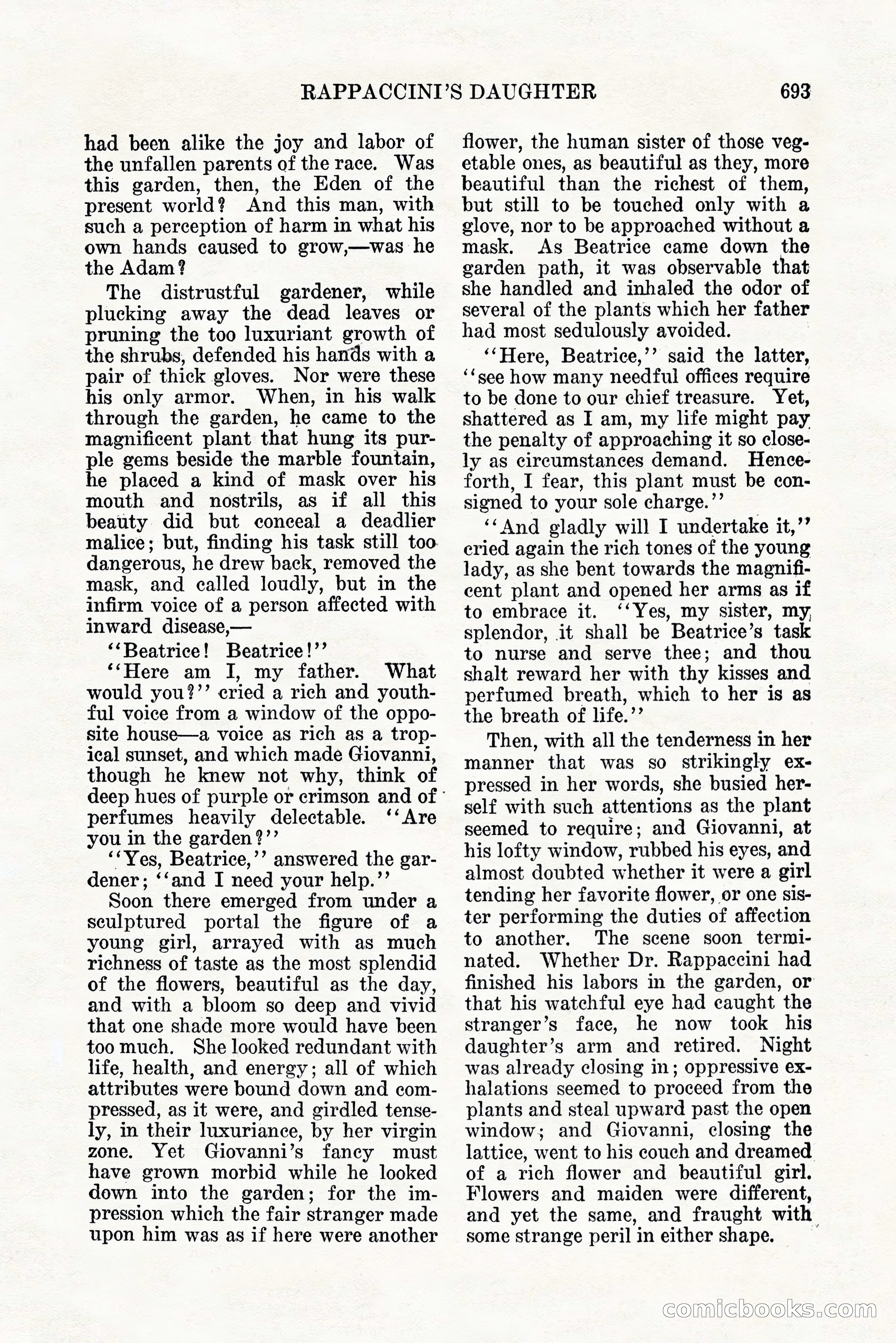 Weird Tales, Vol. 11, No. 5 — page 119 of 148
