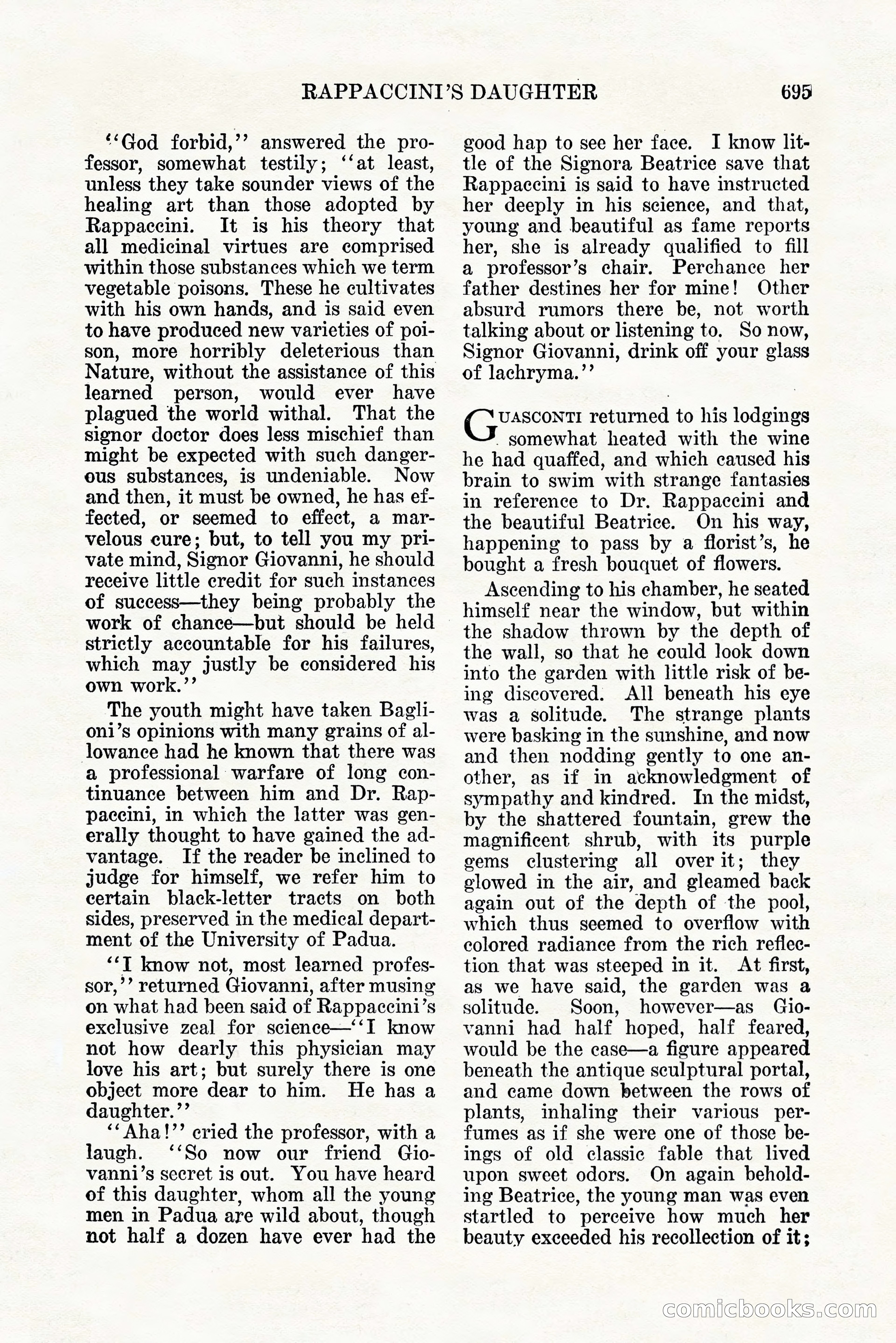Weird Tales, Vol. 11, No. 5 — page 121 of 148