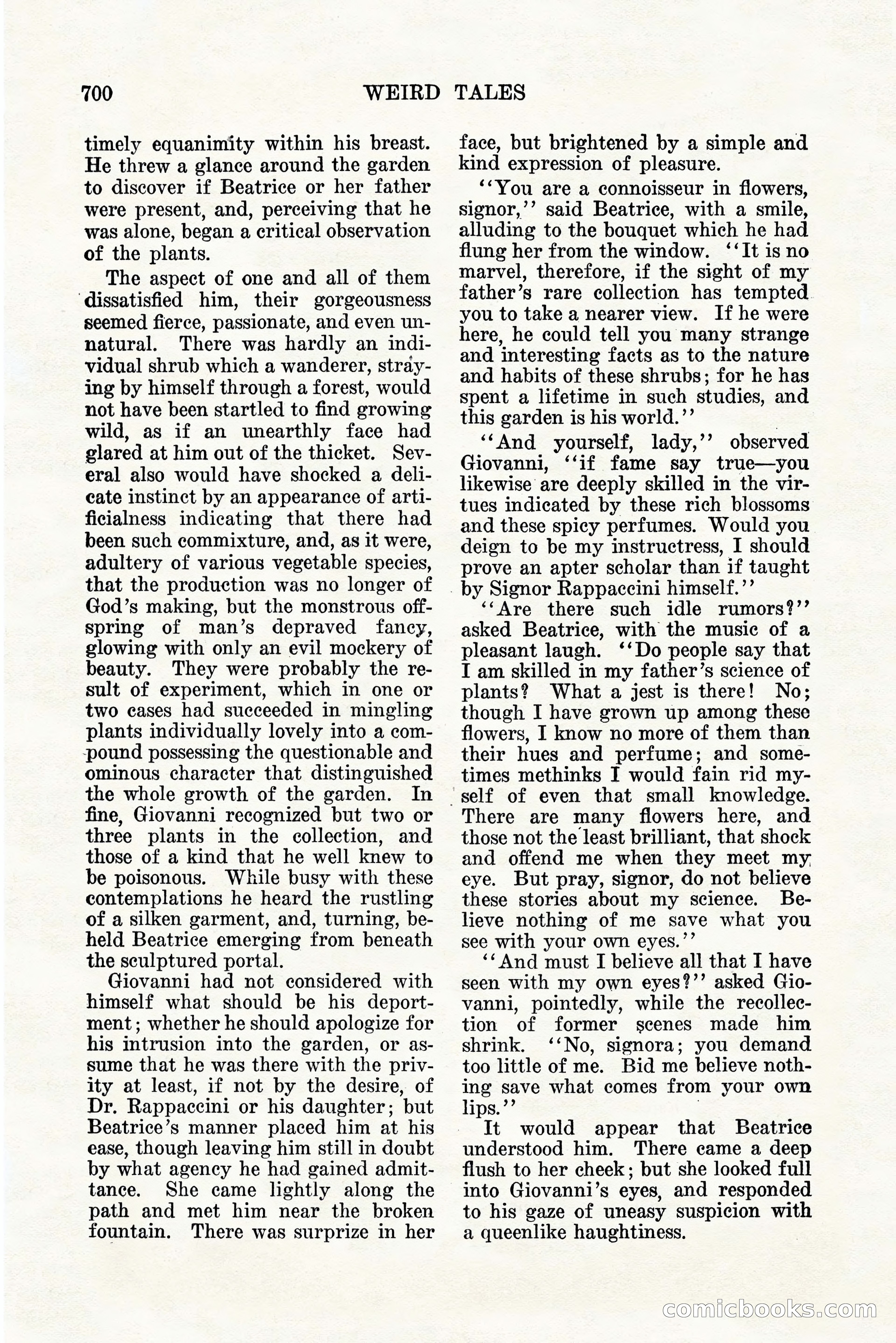 Weird Tales, Vol. 11, No. 5 — page 126 of 148