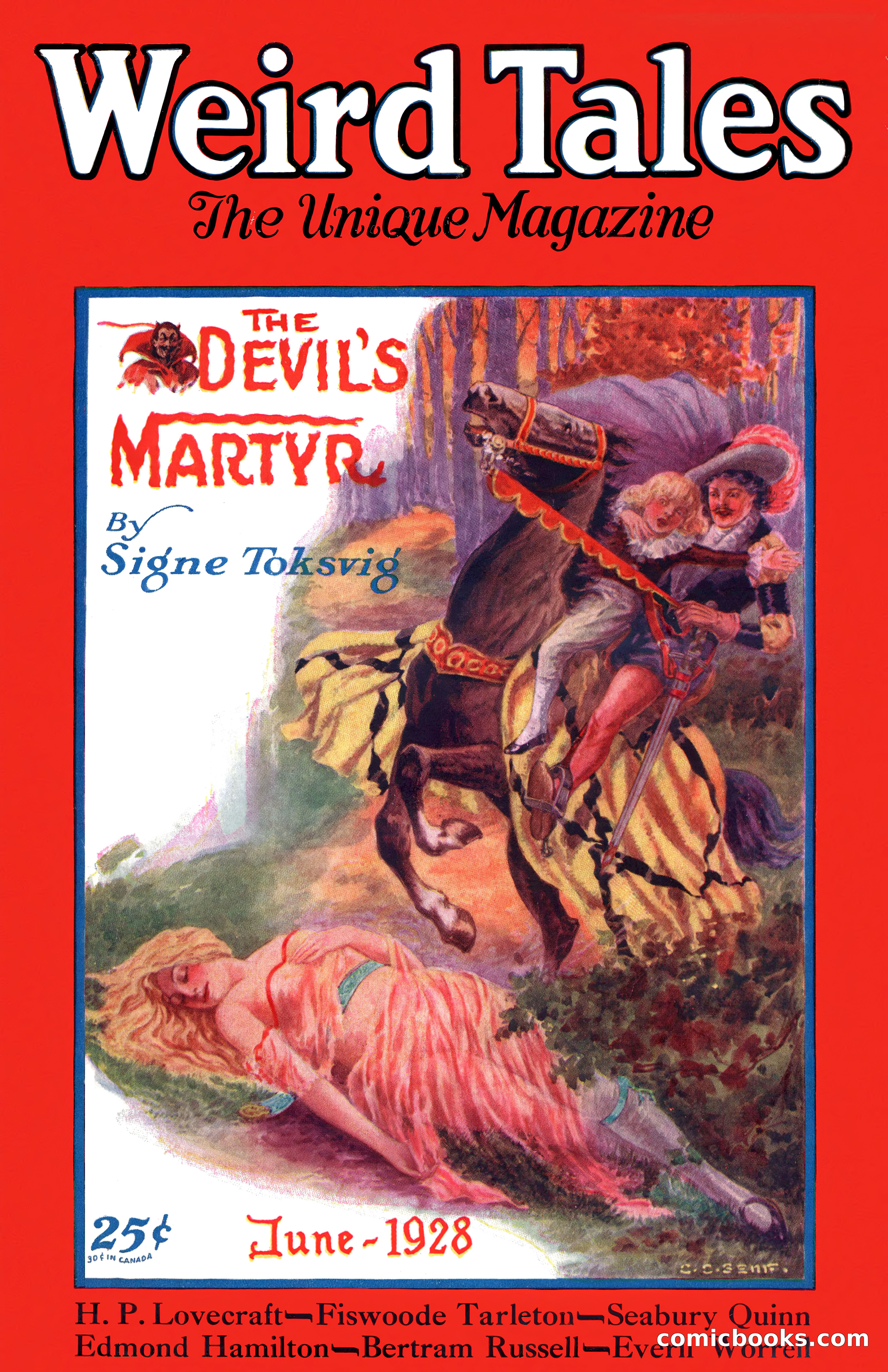 Weird Tales, Vol. 11, No. 6 — page 1 of 148