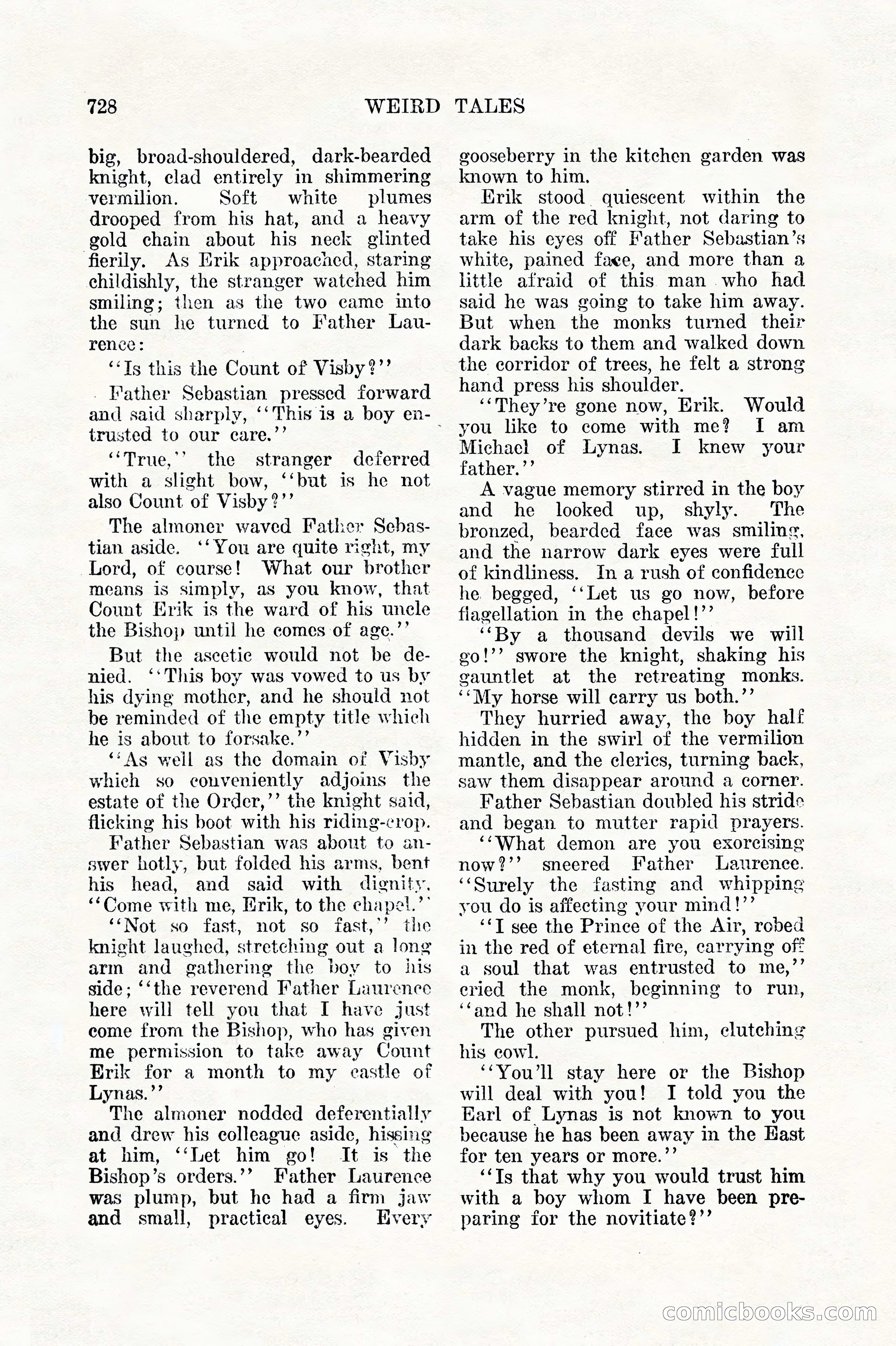 Weird Tales, Vol. 11, No. 6 — page 10 of 148