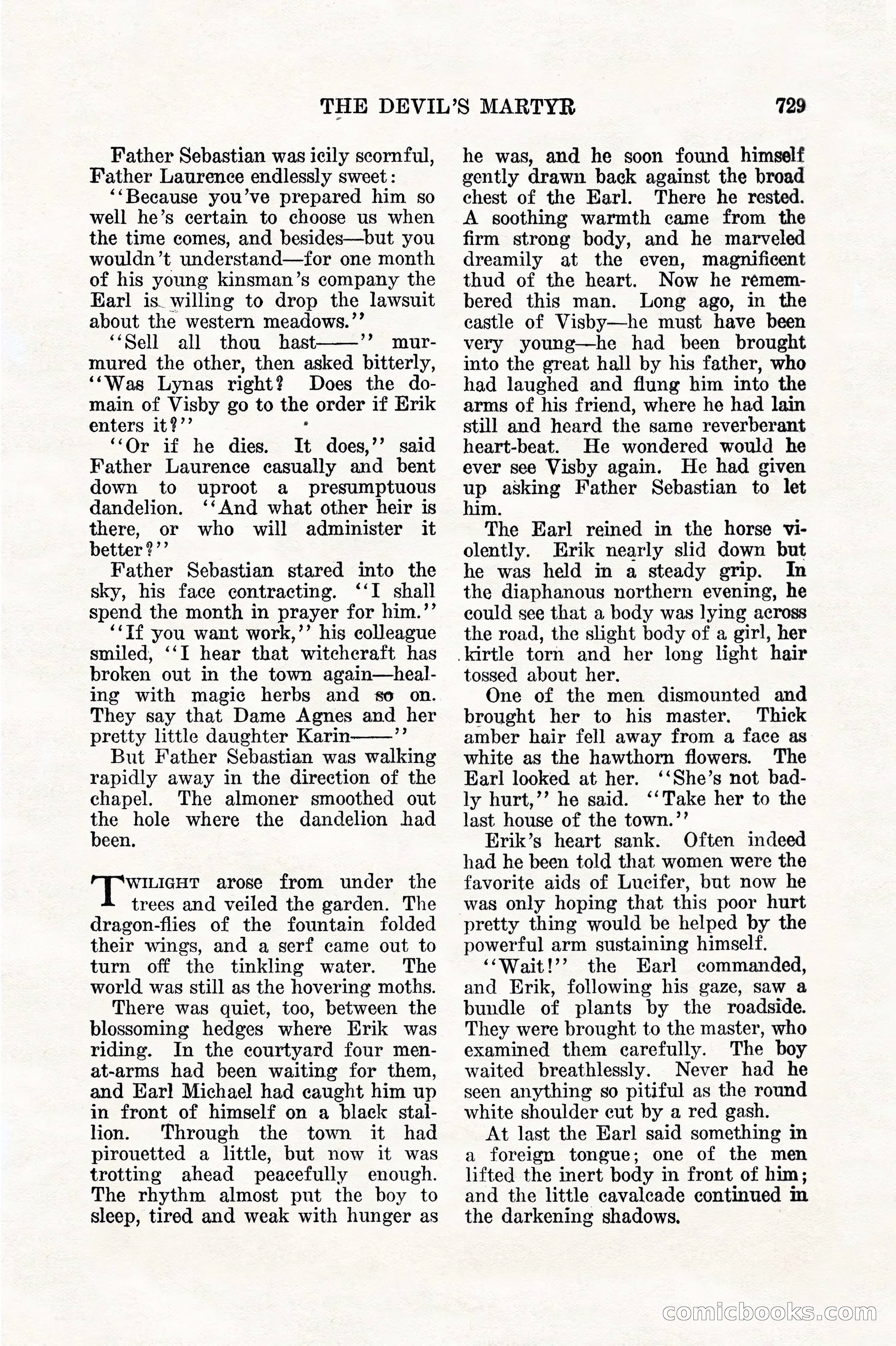 Weird Tales, Vol. 11, No. 6 — page 11 of 148