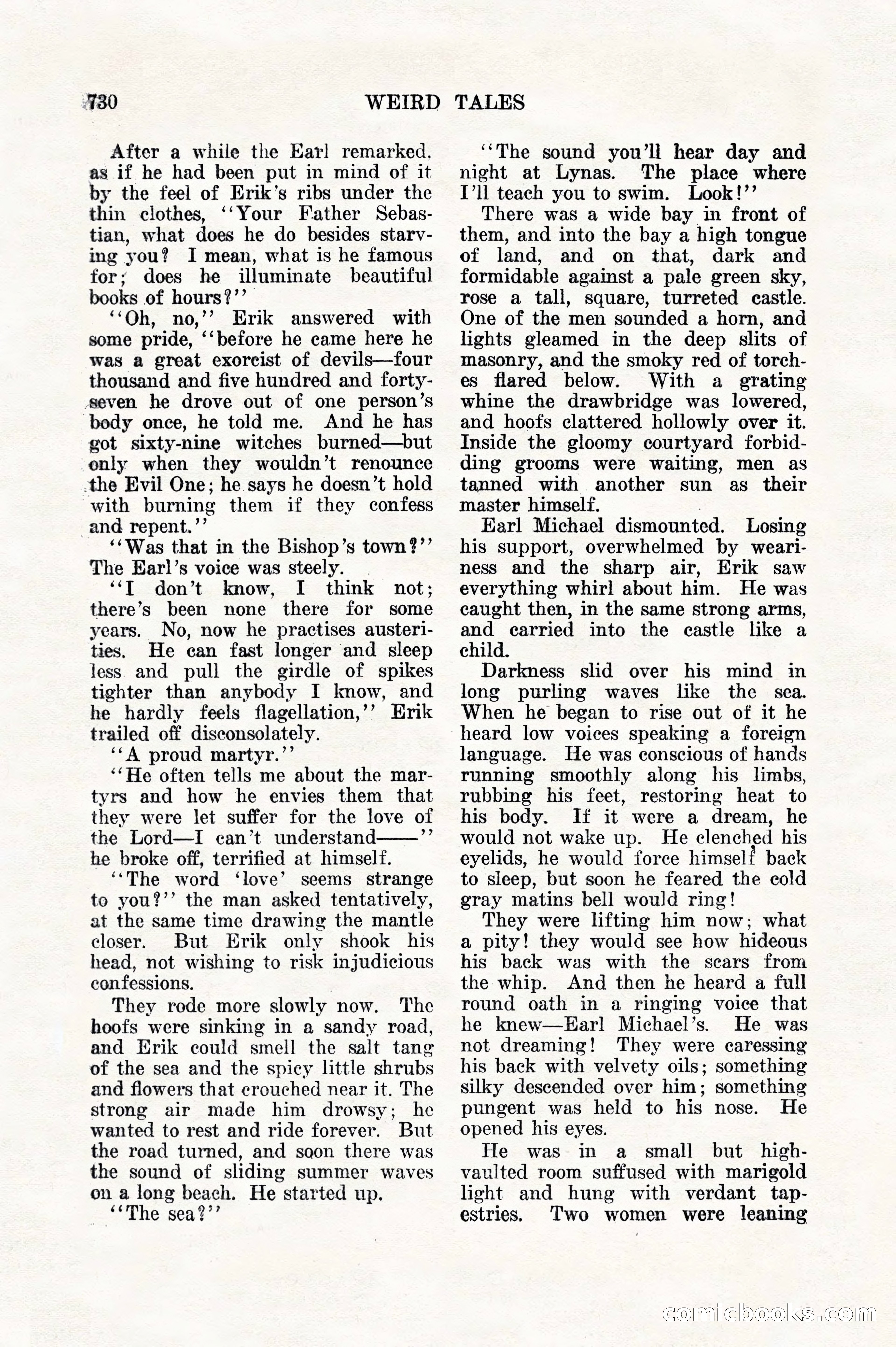 Weird Tales, Vol. 11, No. 6 — page 12 of 148