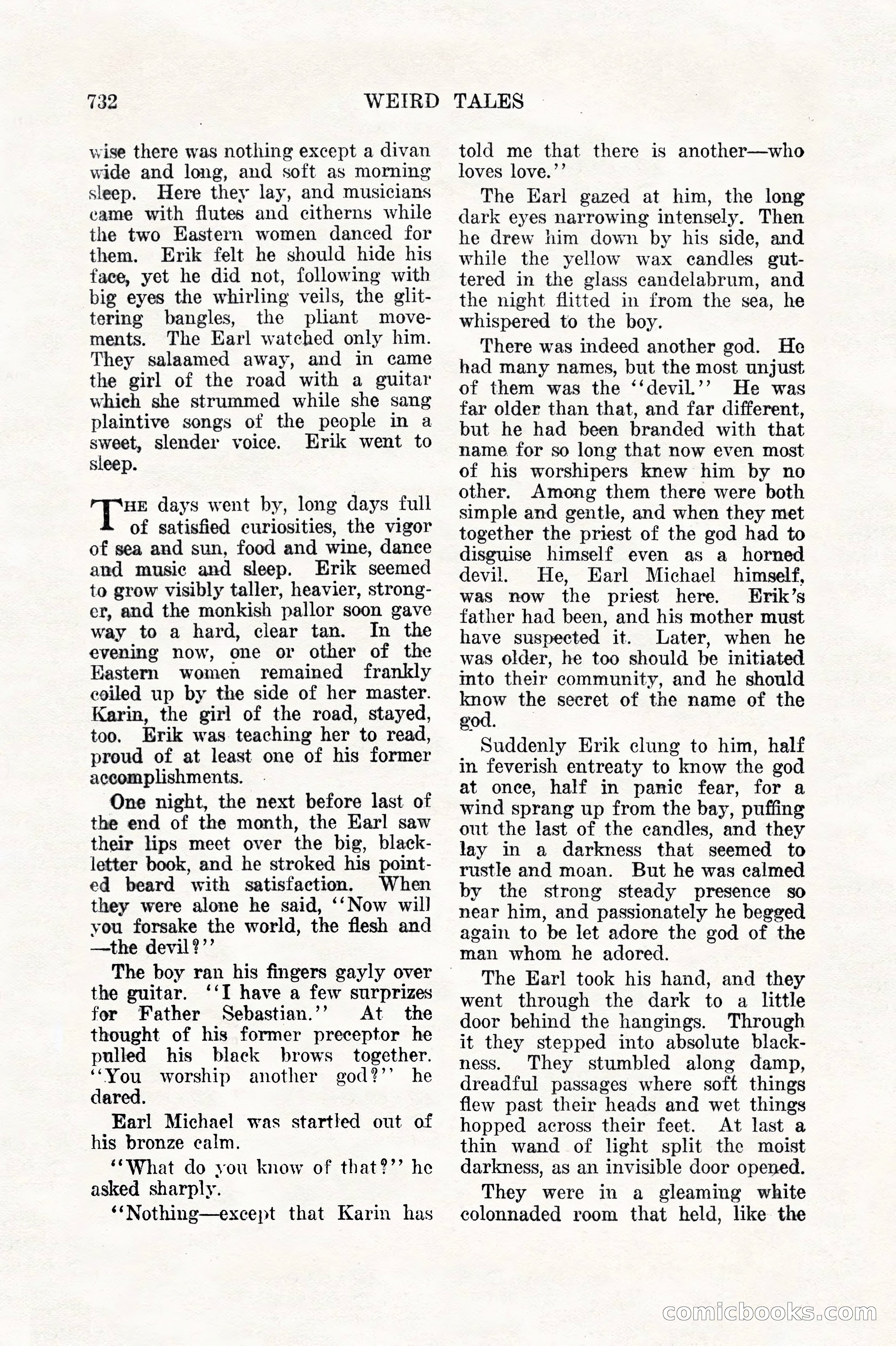 Weird Tales, Vol. 11, No. 6 — page 14 of 148