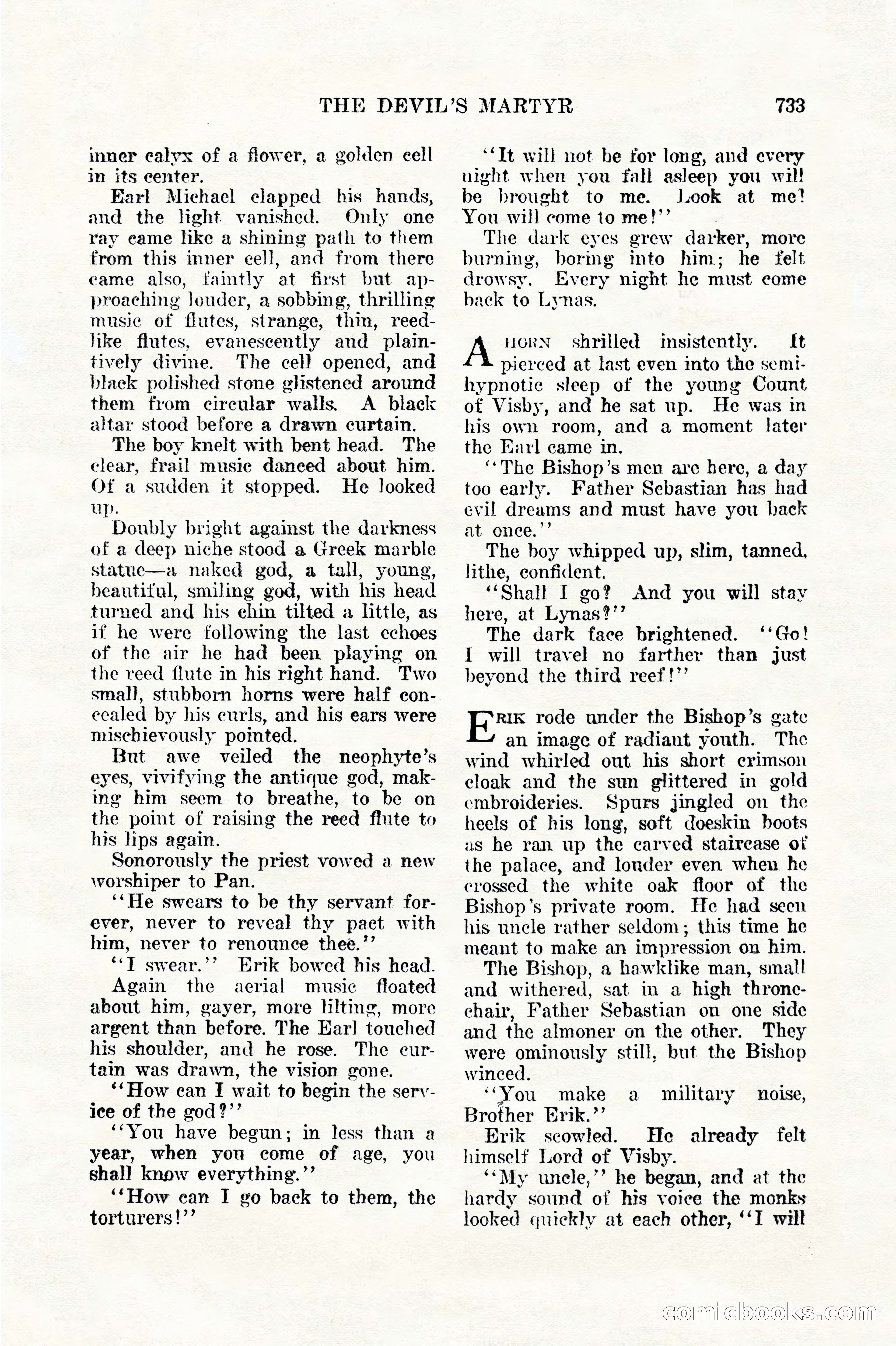 Weird Tales, Vol. 11, No. 6 — page 15 of 148