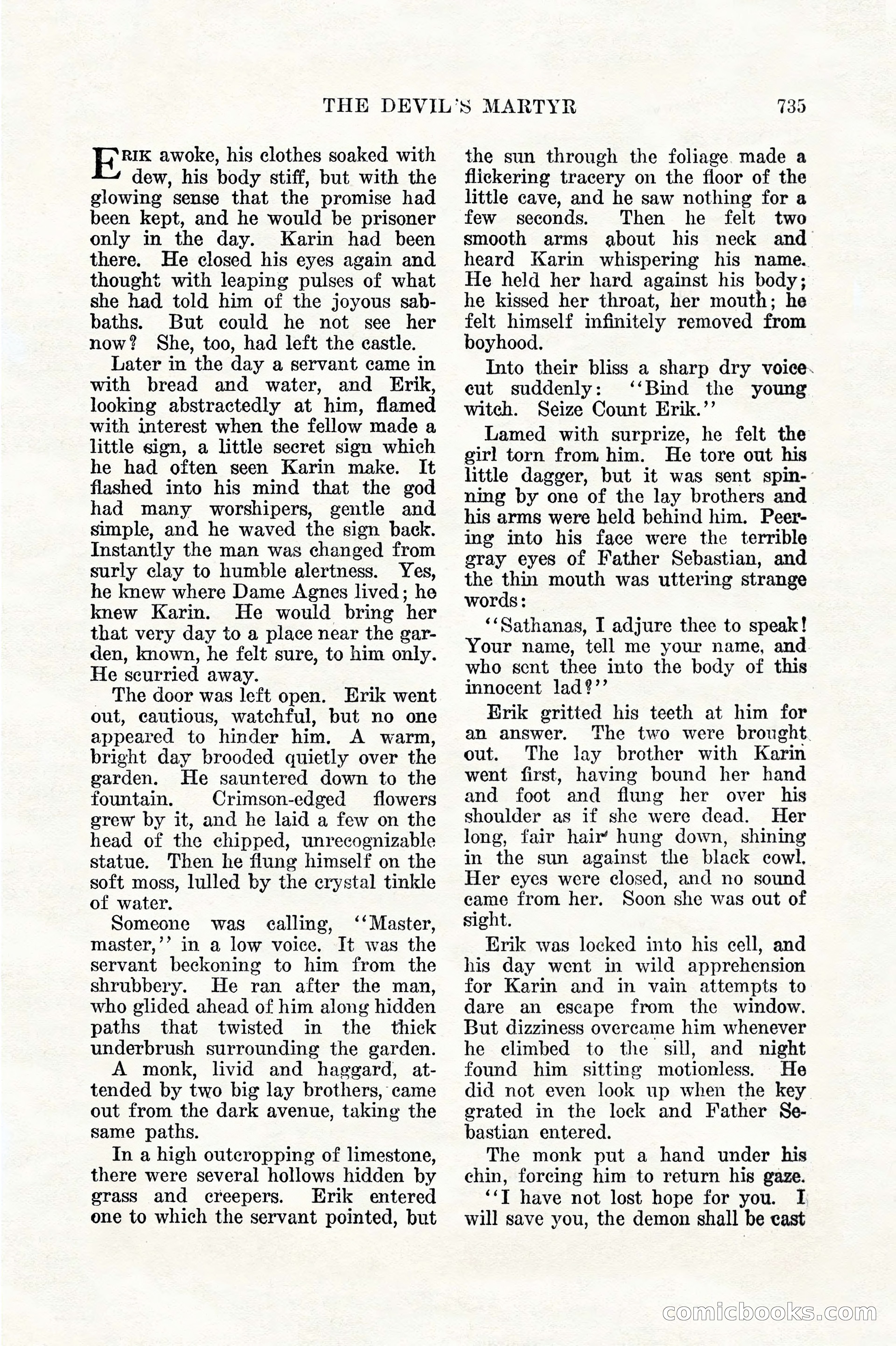 Weird Tales, Vol. 11, No. 6 — page 17 of 148