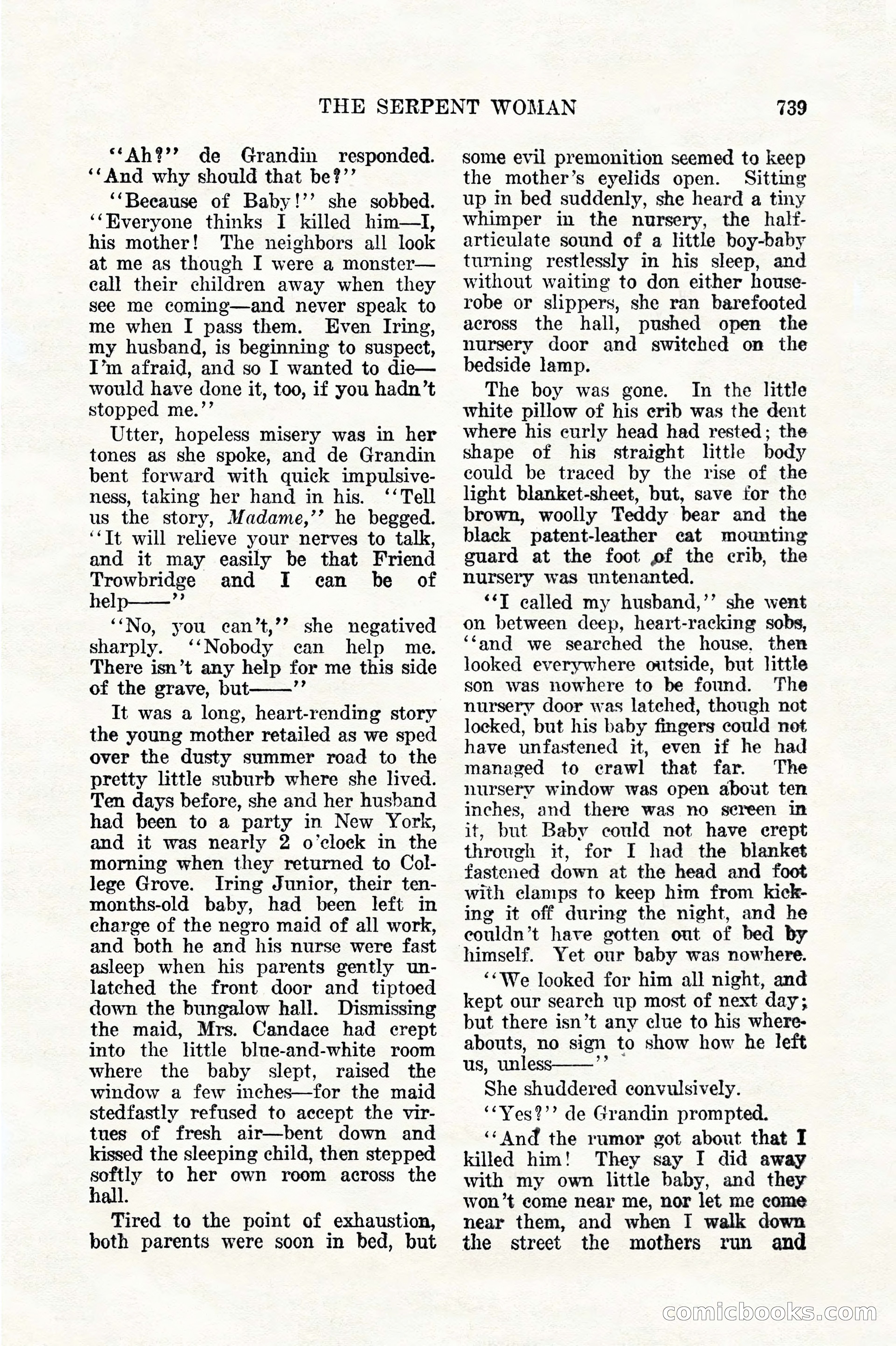 Weird Tales, Vol. 11, No. 6 — page 21 of 148