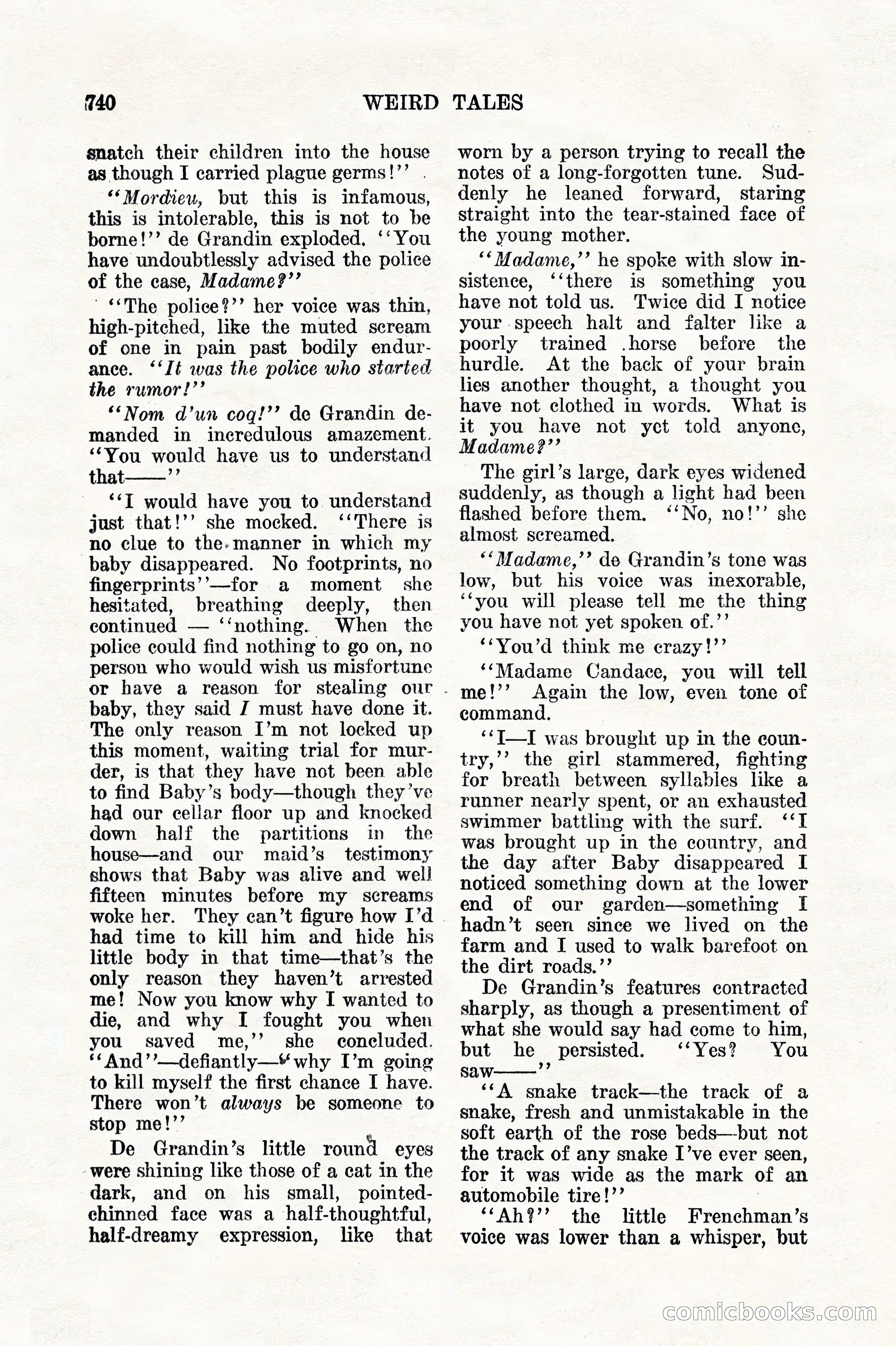 Weird Tales, Vol. 11, No. 6 — page 22 of 148