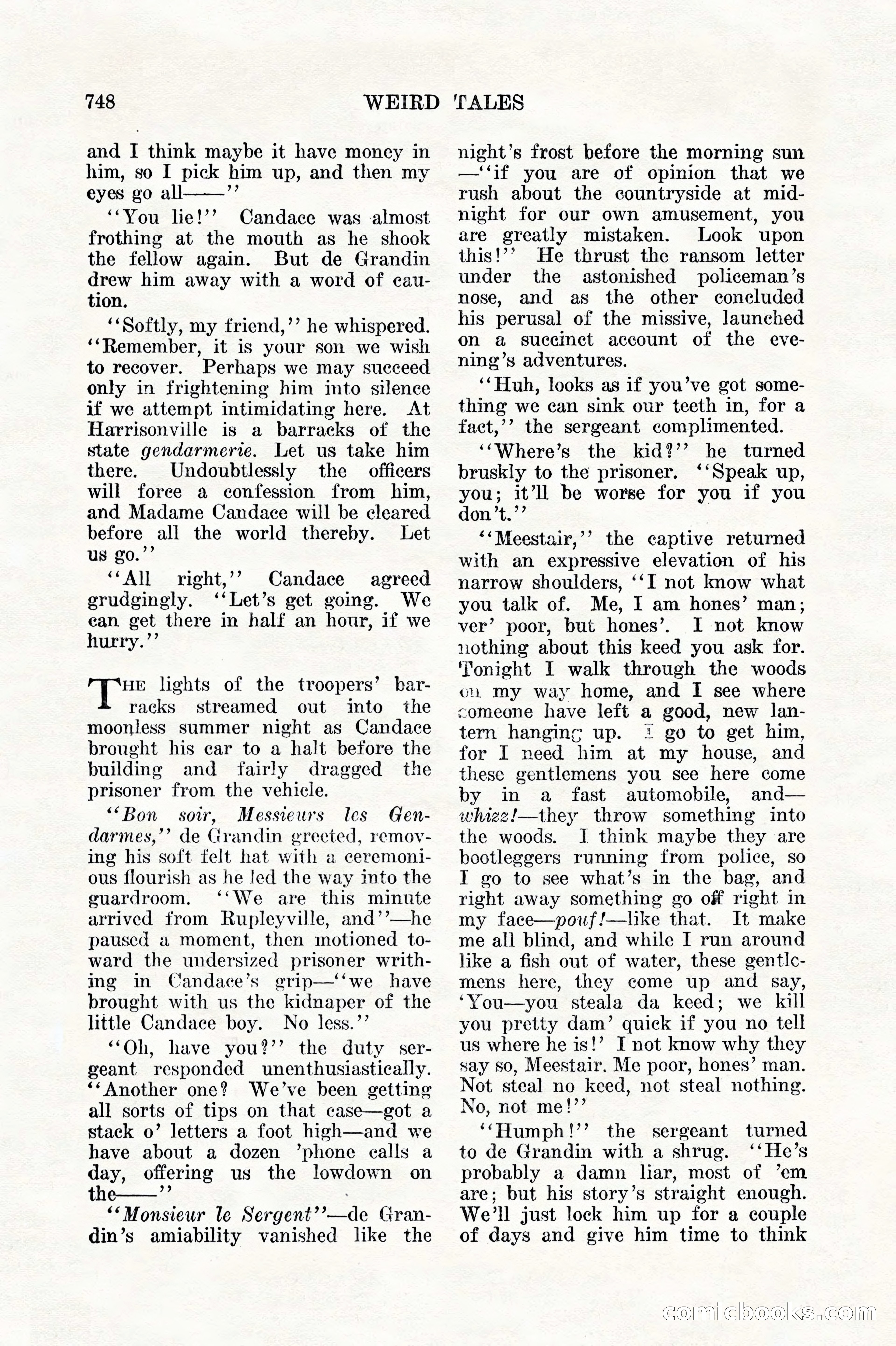 Weird Tales, Vol. 11, No. 6 — page 30 of 148