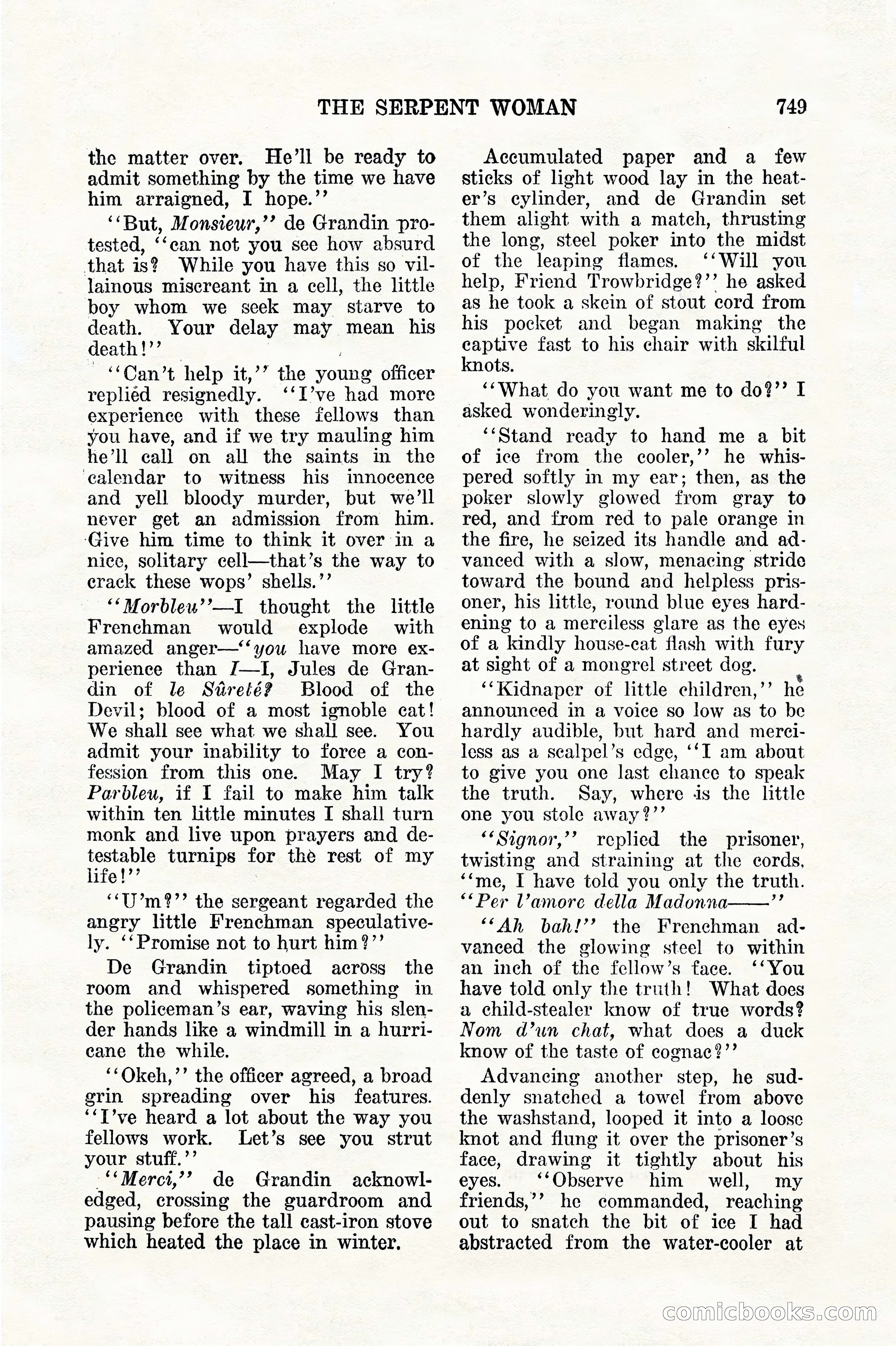 Weird Tales, Vol. 11, No. 6 — page 31 of 148