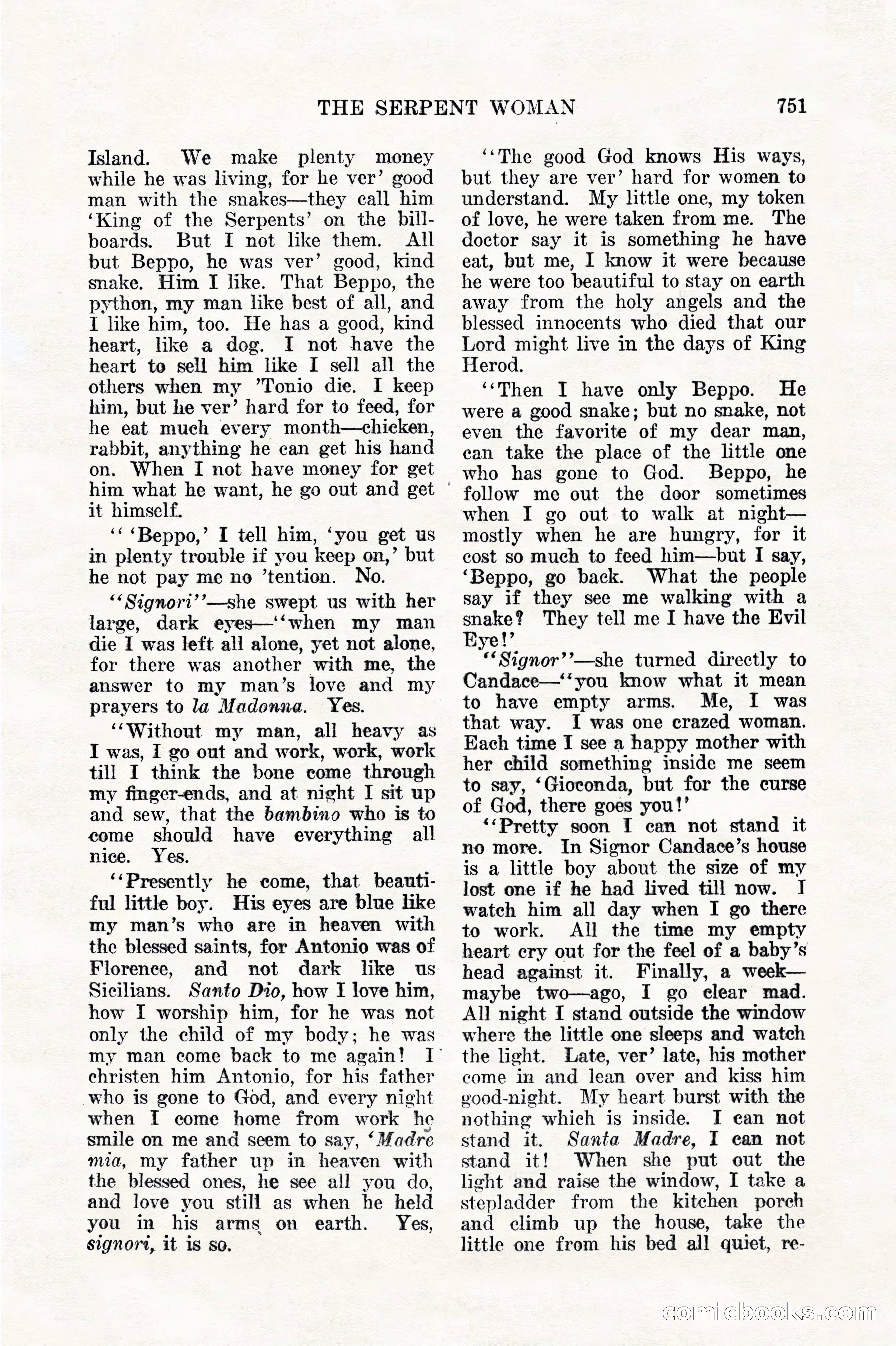Weird Tales, Vol. 11, No. 6 — page 33 of 148