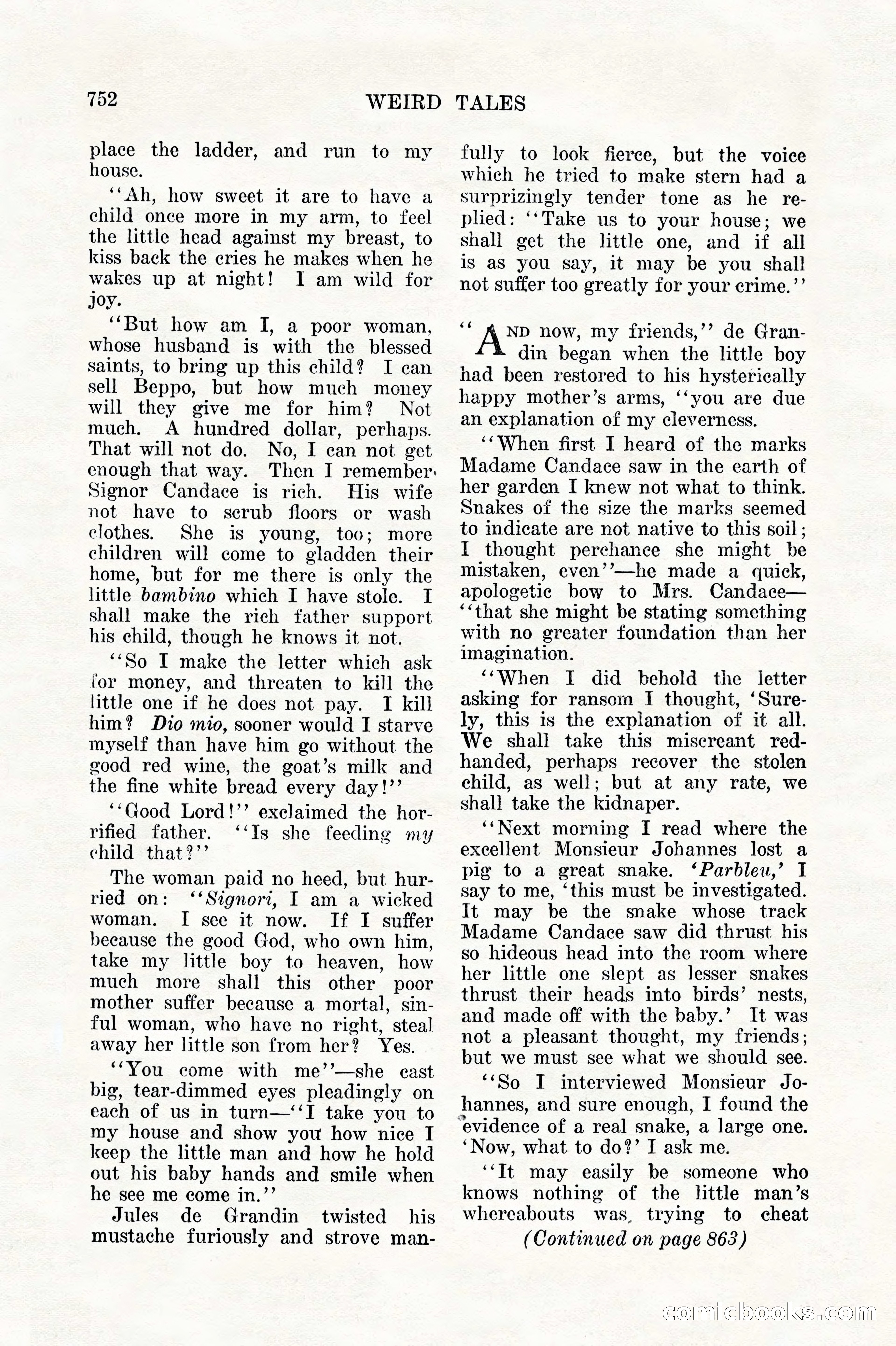 Weird Tales, Vol. 11, No. 6 — page 34 of 148