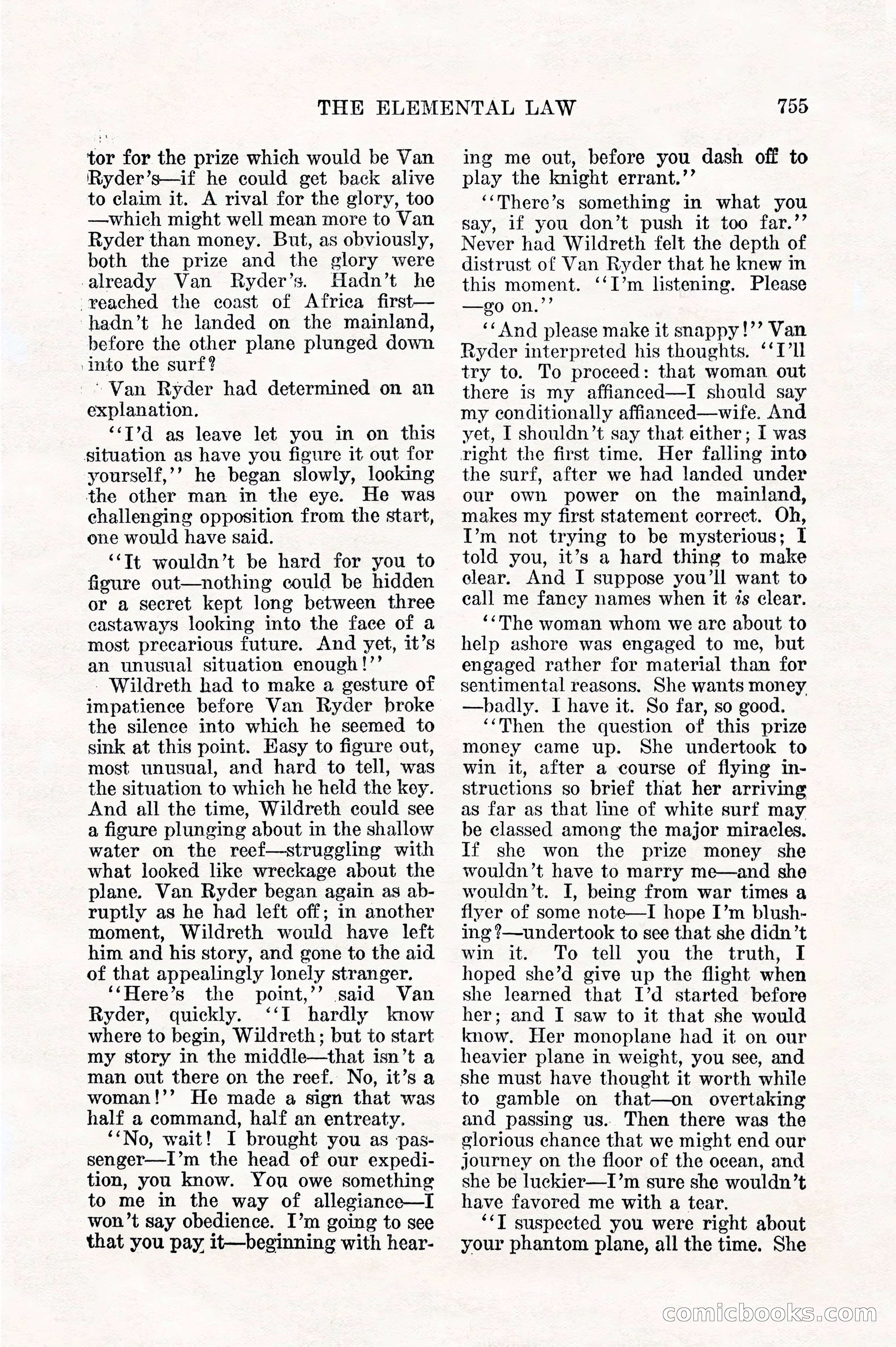 Weird Tales, Vol. 11, No. 6 — page 37 of 148