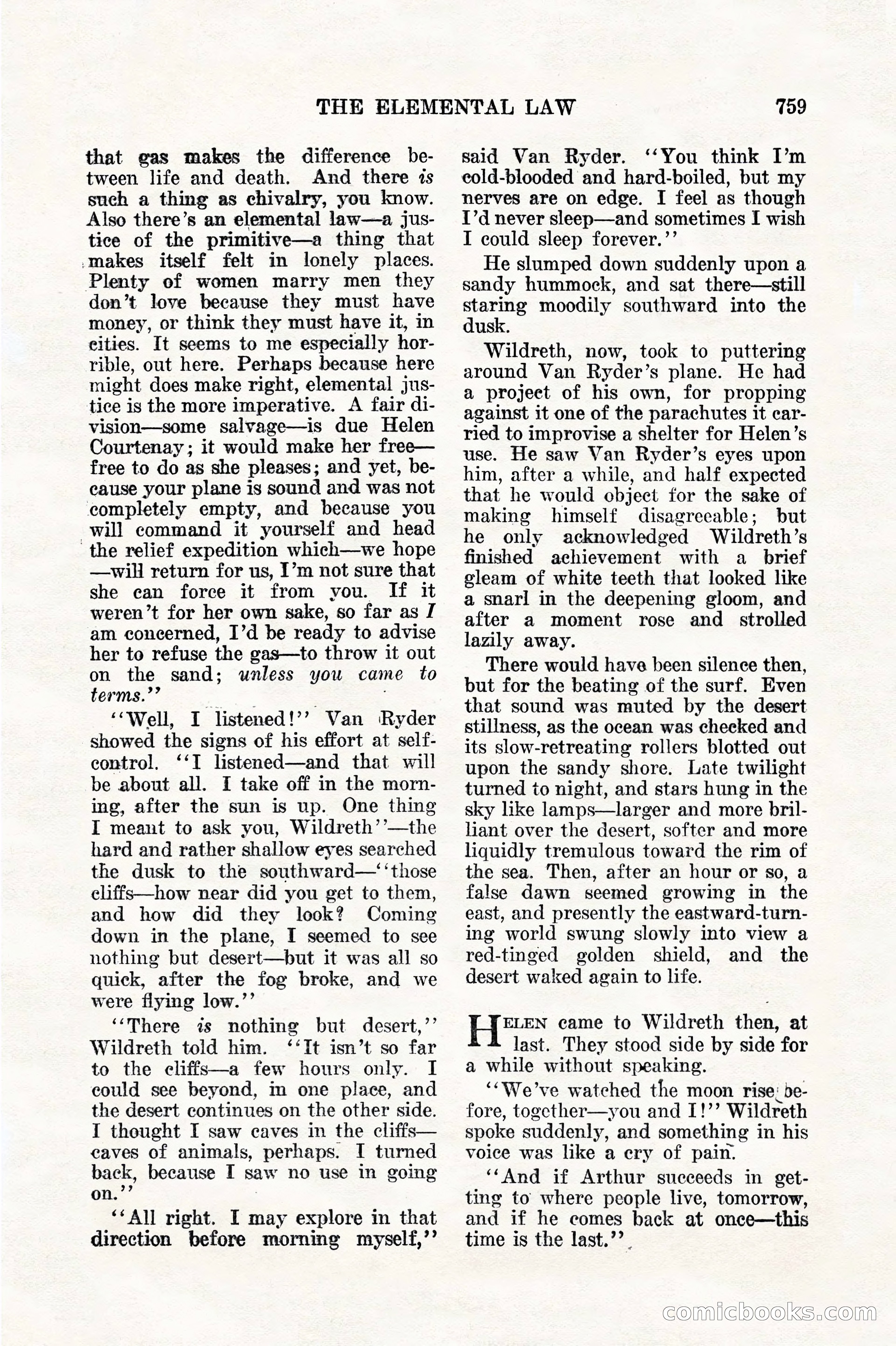 Weird Tales, Vol. 11, No. 6 — page 41 of 148