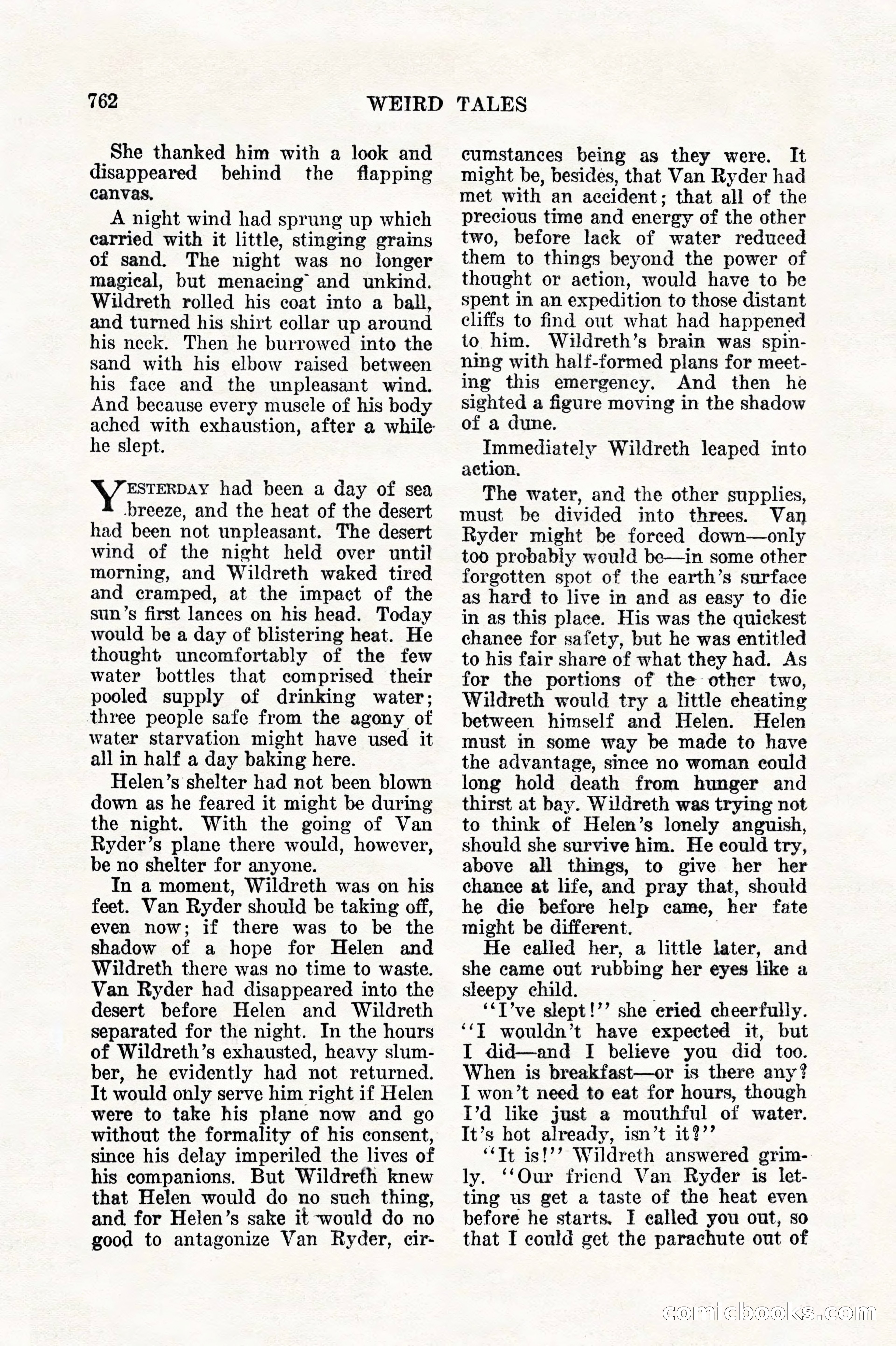 Weird Tales, Vol. 11, No. 6 — page 44 of 148