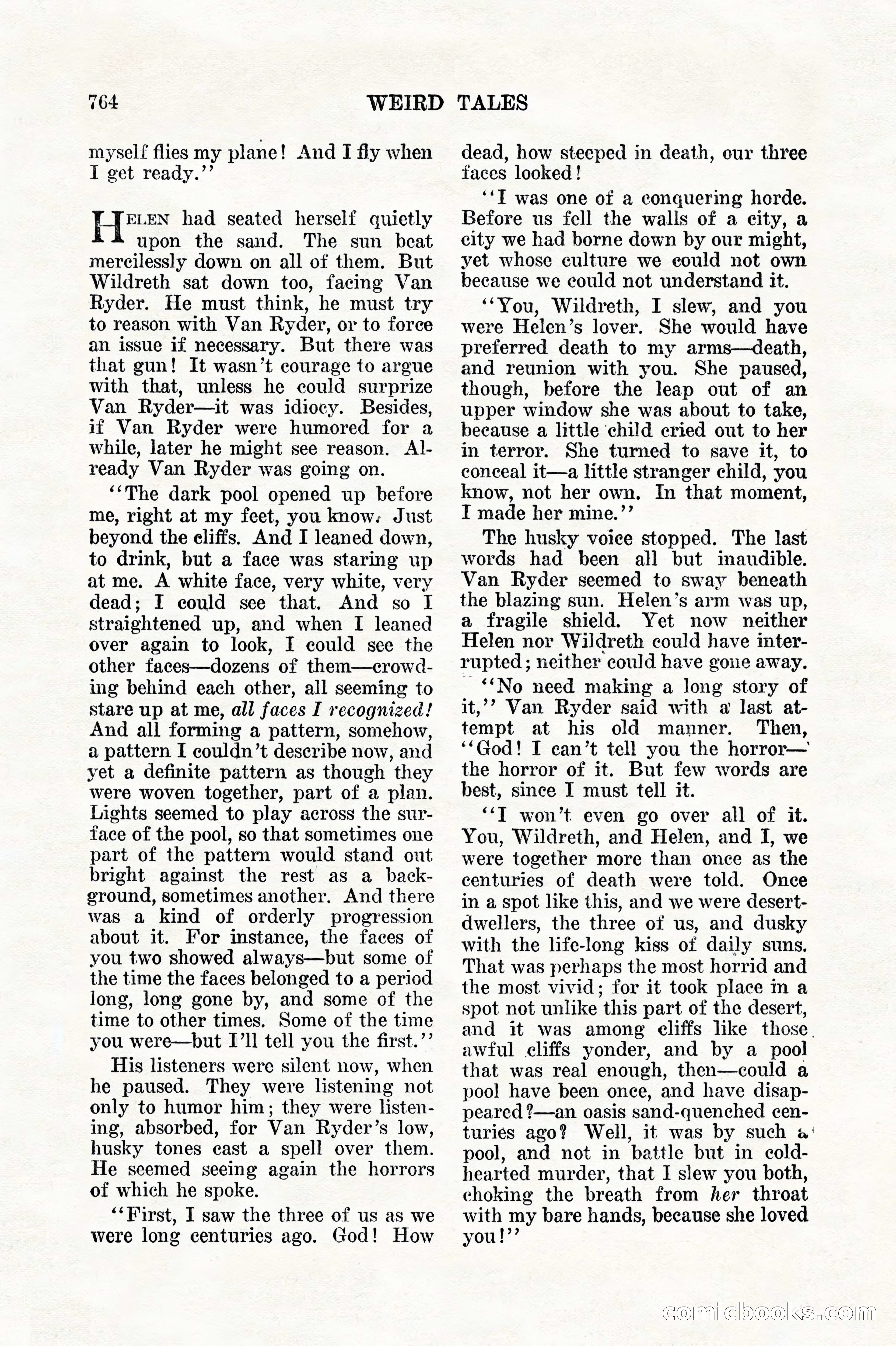 Weird Tales, Vol. 11, No. 6 — page 46 of 148