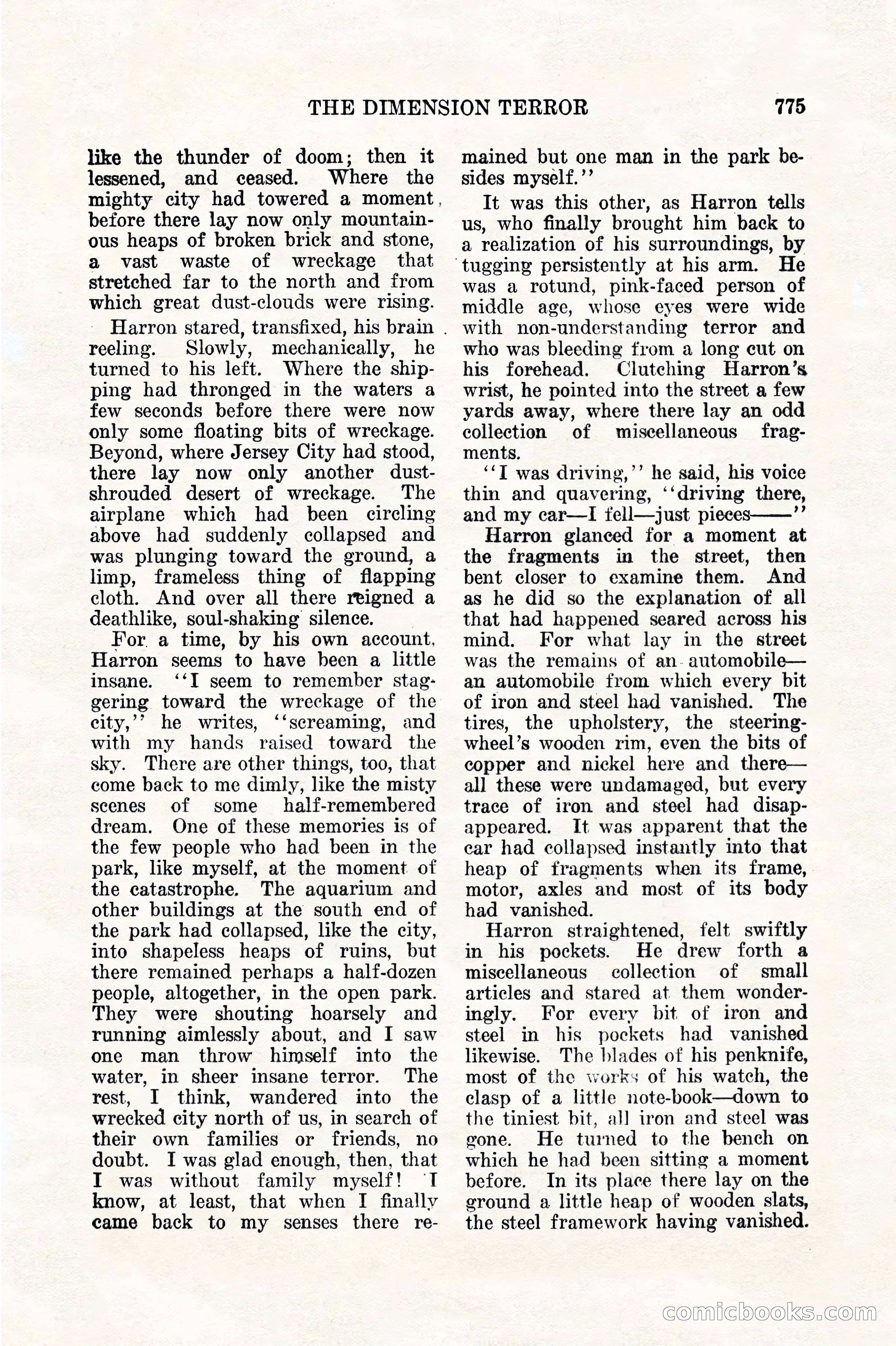 Weird Tales, Vol. 11, No. 6 — page 57 of 148