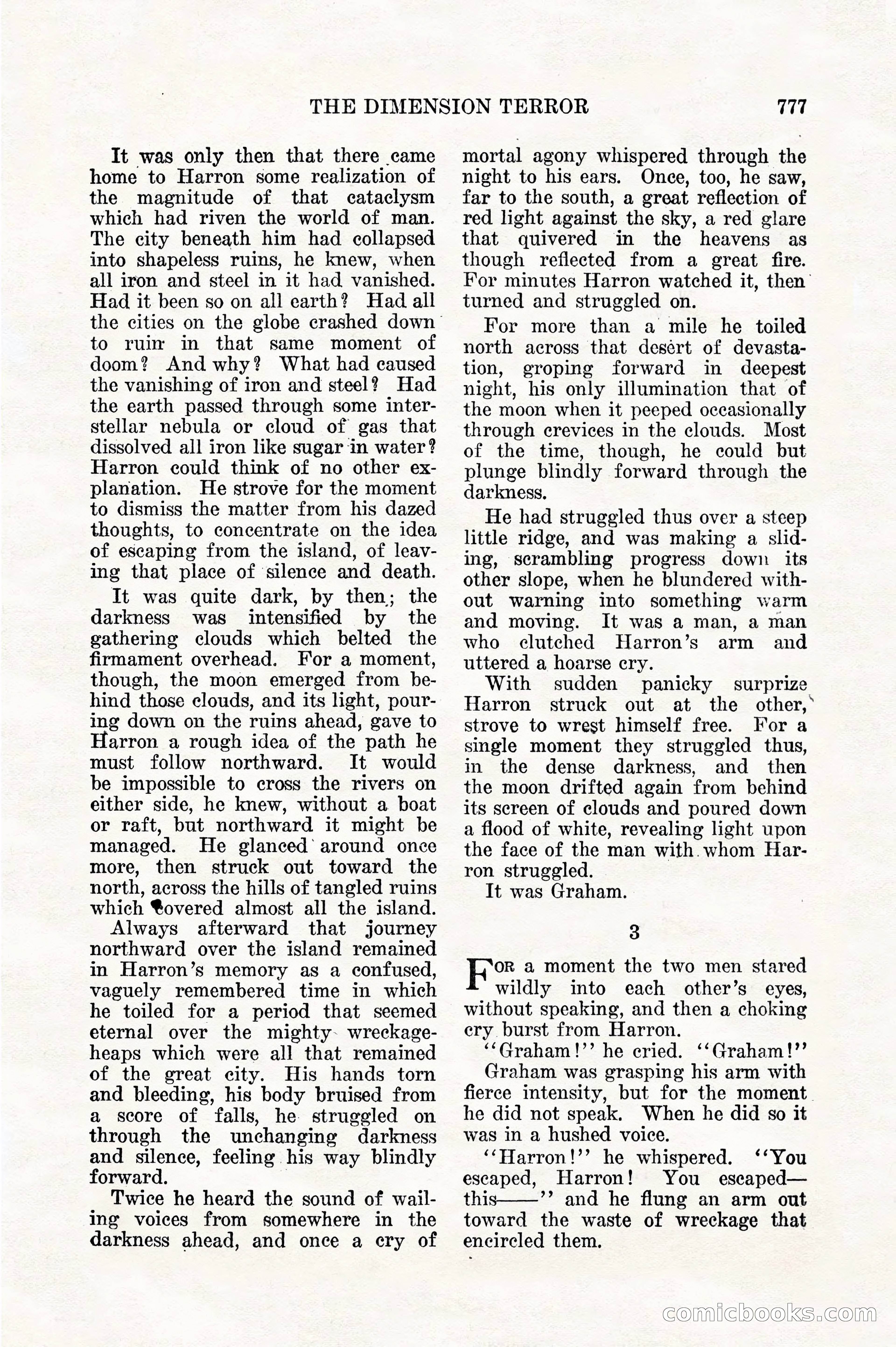 Weird Tales, Vol. 11, No. 6 — page 59 of 148