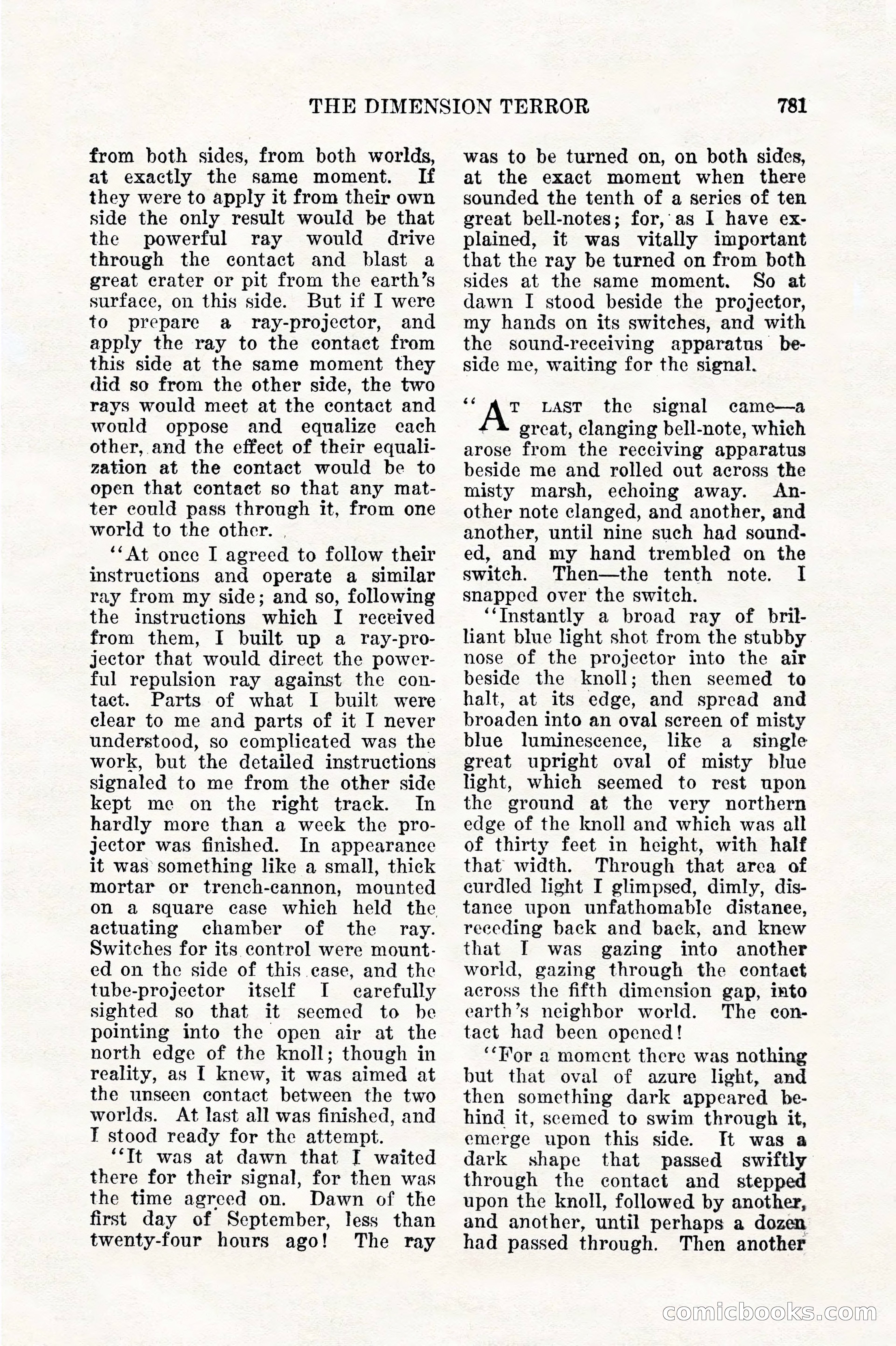 Weird Tales, Vol. 11, No. 6 — page 63 of 148