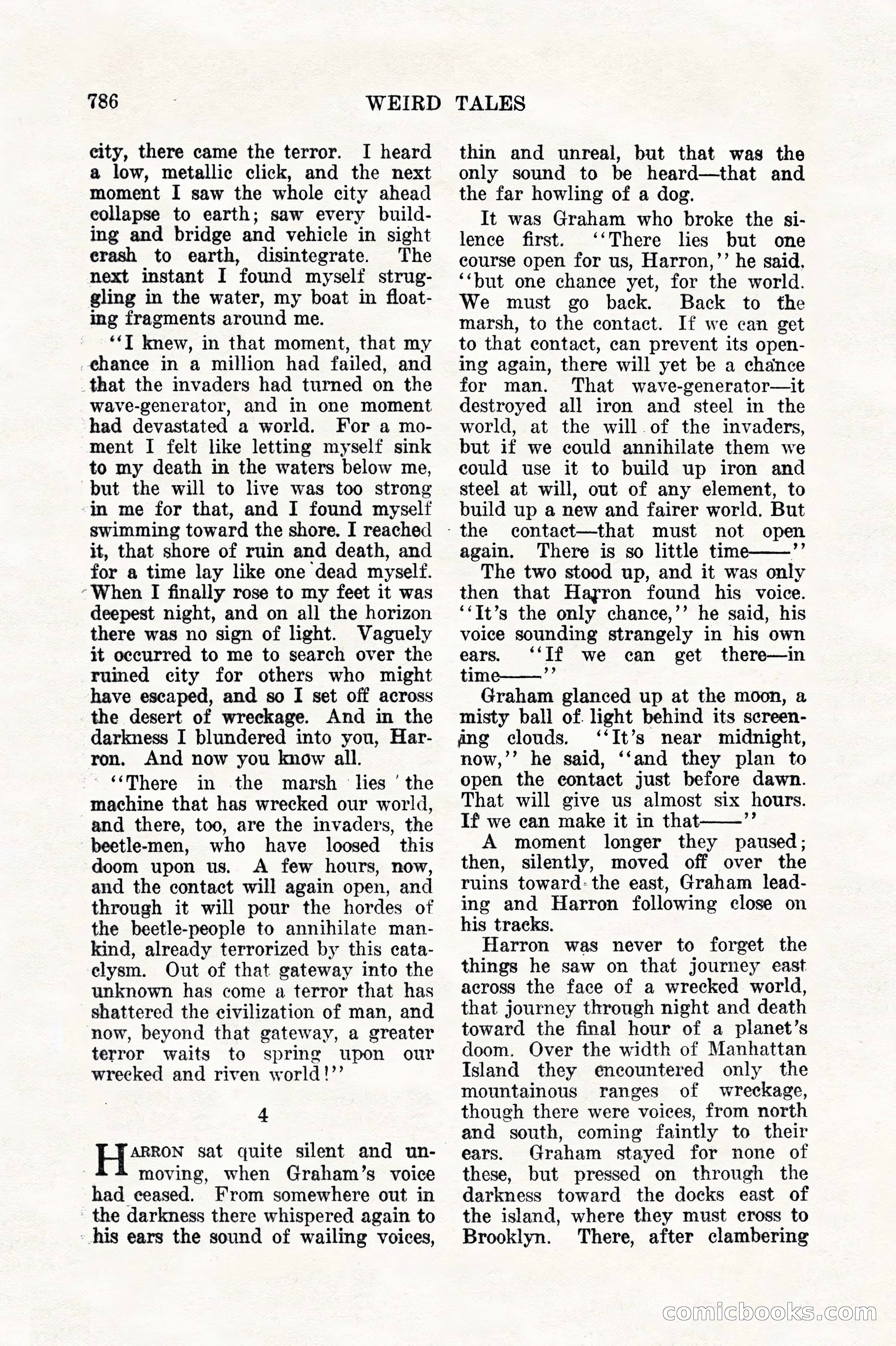 Weird Tales, Vol. 11, No. 6 — page 68 of 148