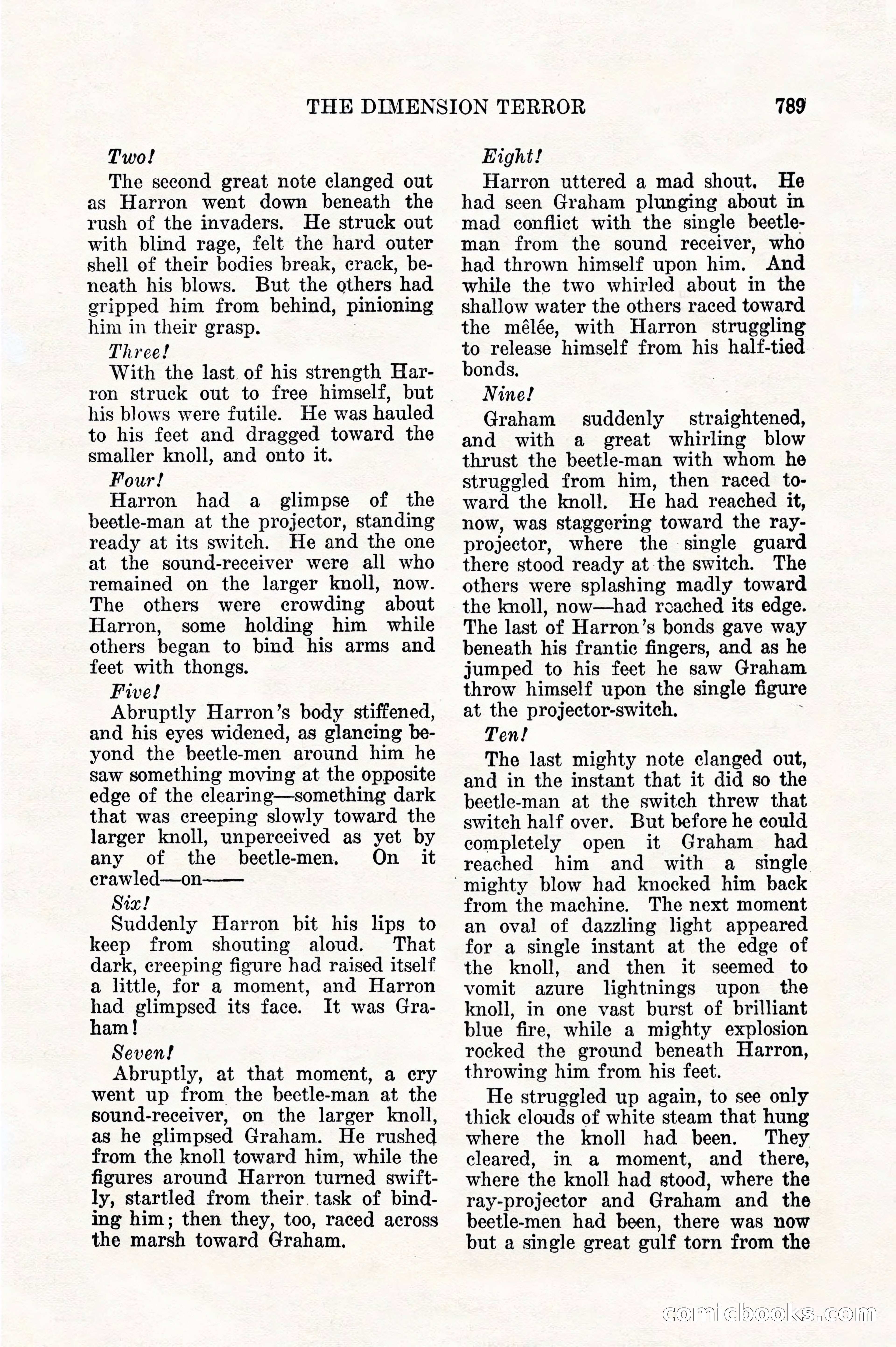 Weird Tales, Vol. 11, No. 6 — page 71 of 148