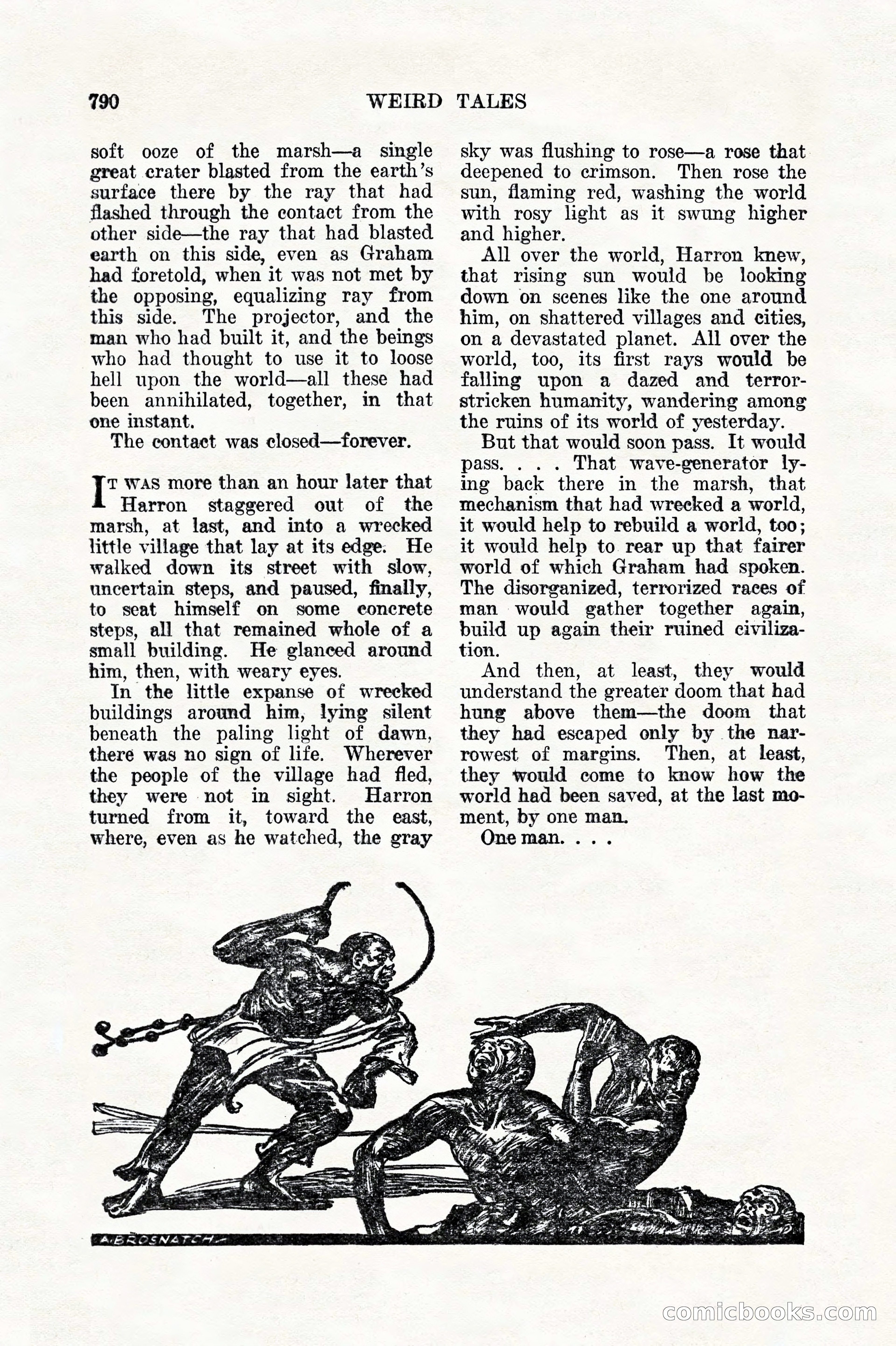 Weird Tales, Vol. 11, No. 6 — page 72 of 148