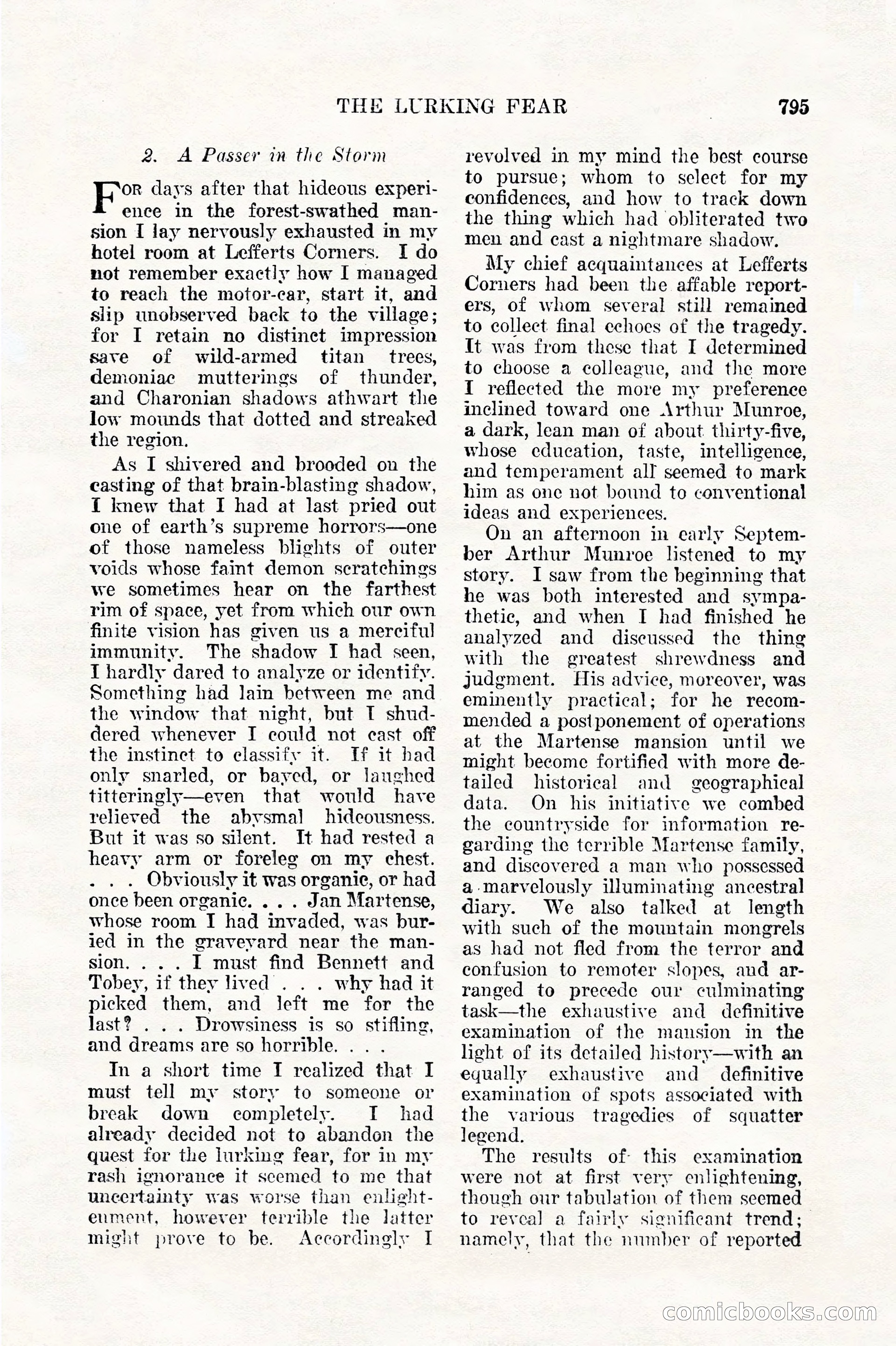 Weird Tales, Vol. 11, No. 6 — page 77 of 148