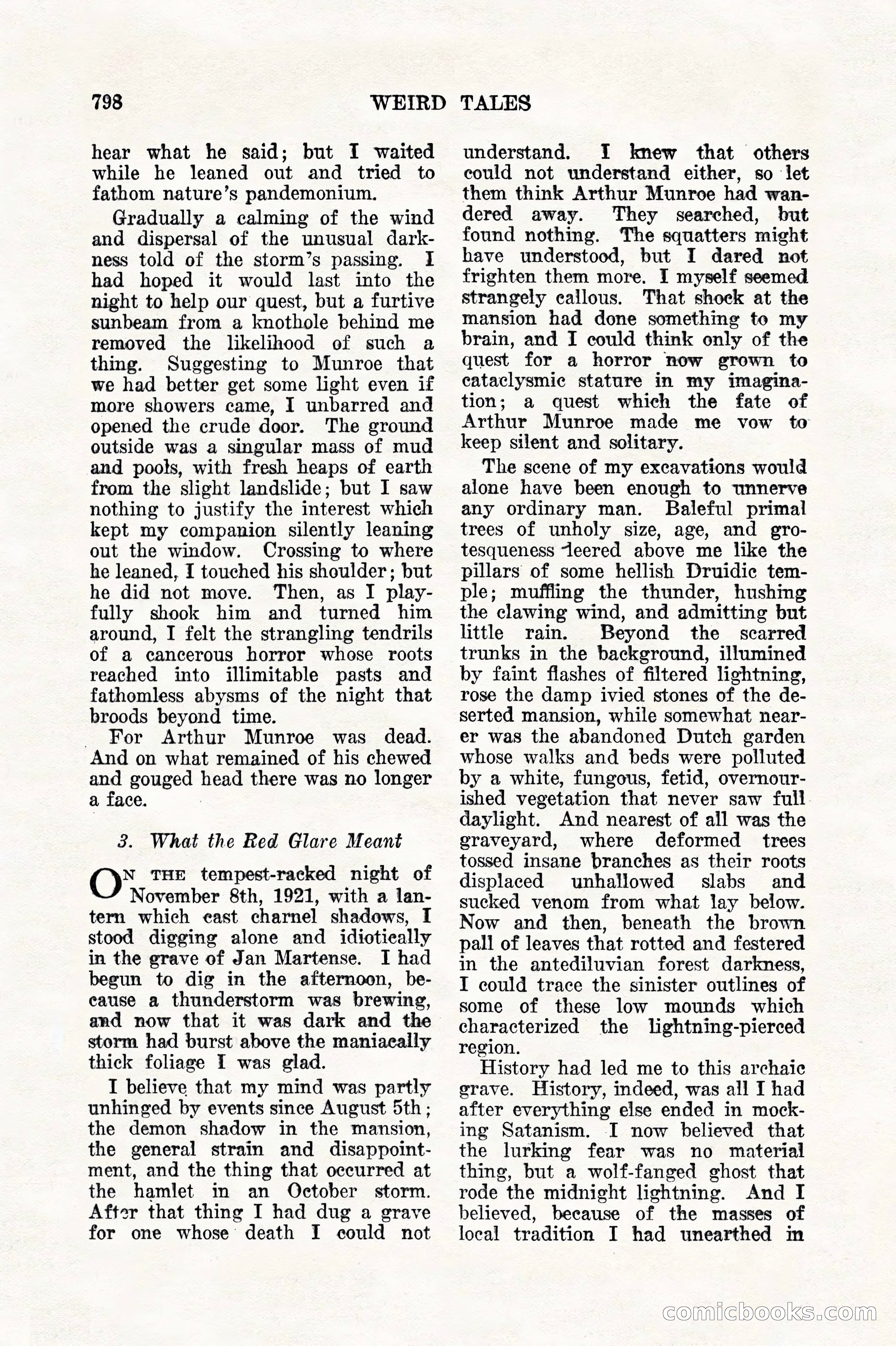 Weird Tales, Vol. 11, No. 6 — page 80 of 148