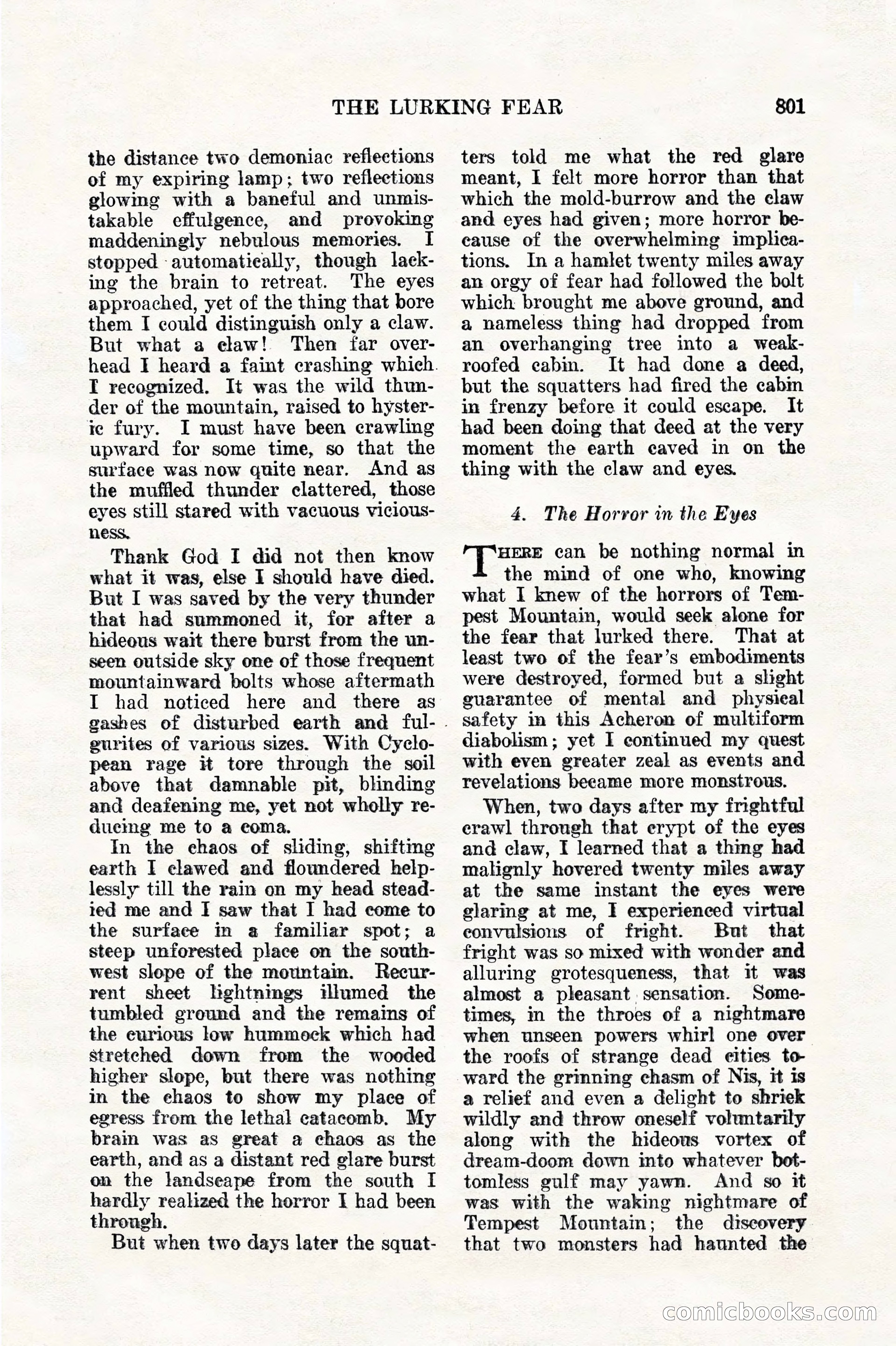 Weird Tales, Vol. 11, No. 6 — page 83 of 148