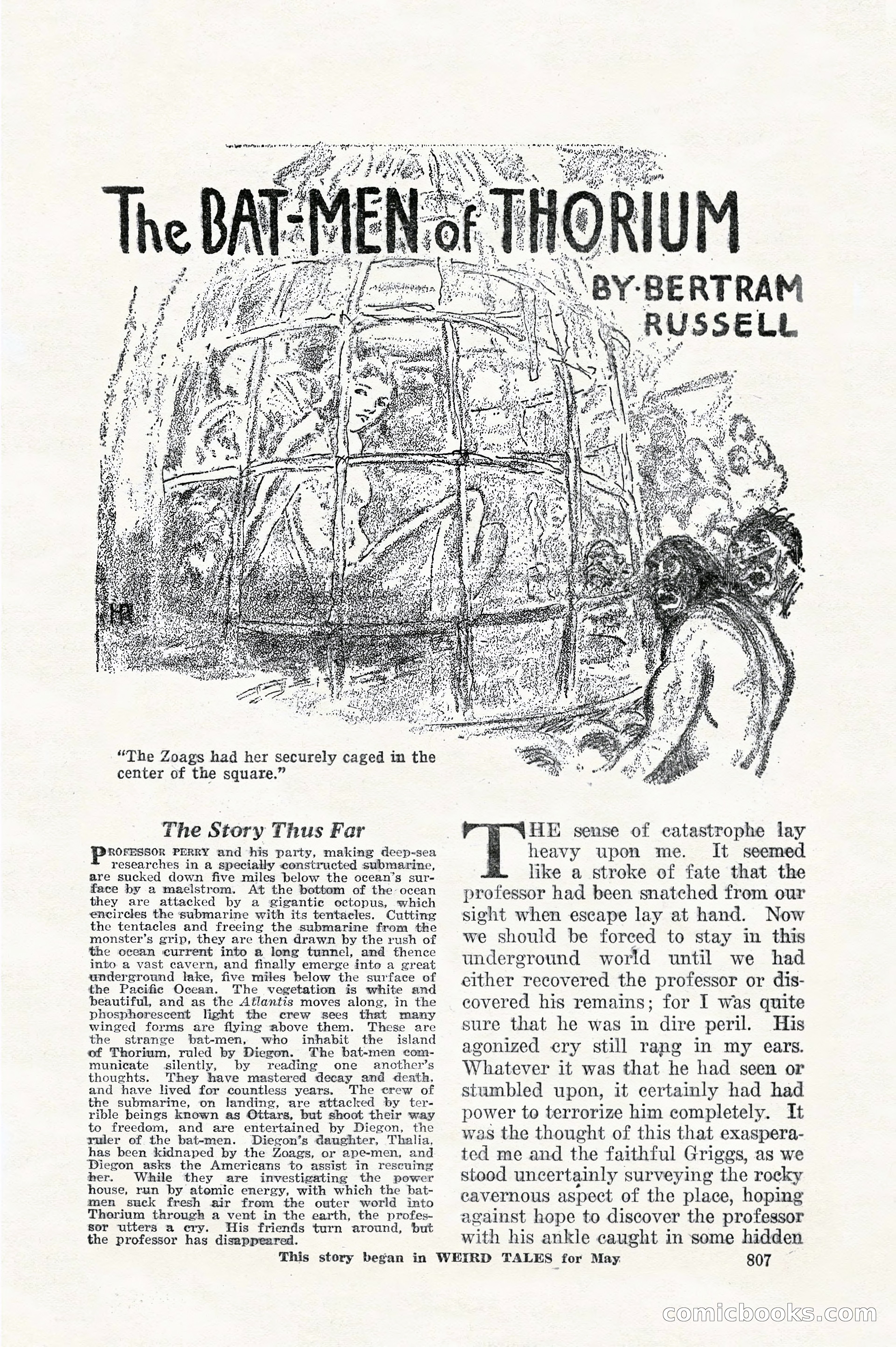 Weird Tales, Vol. 11, No. 6 — page 89 of 148