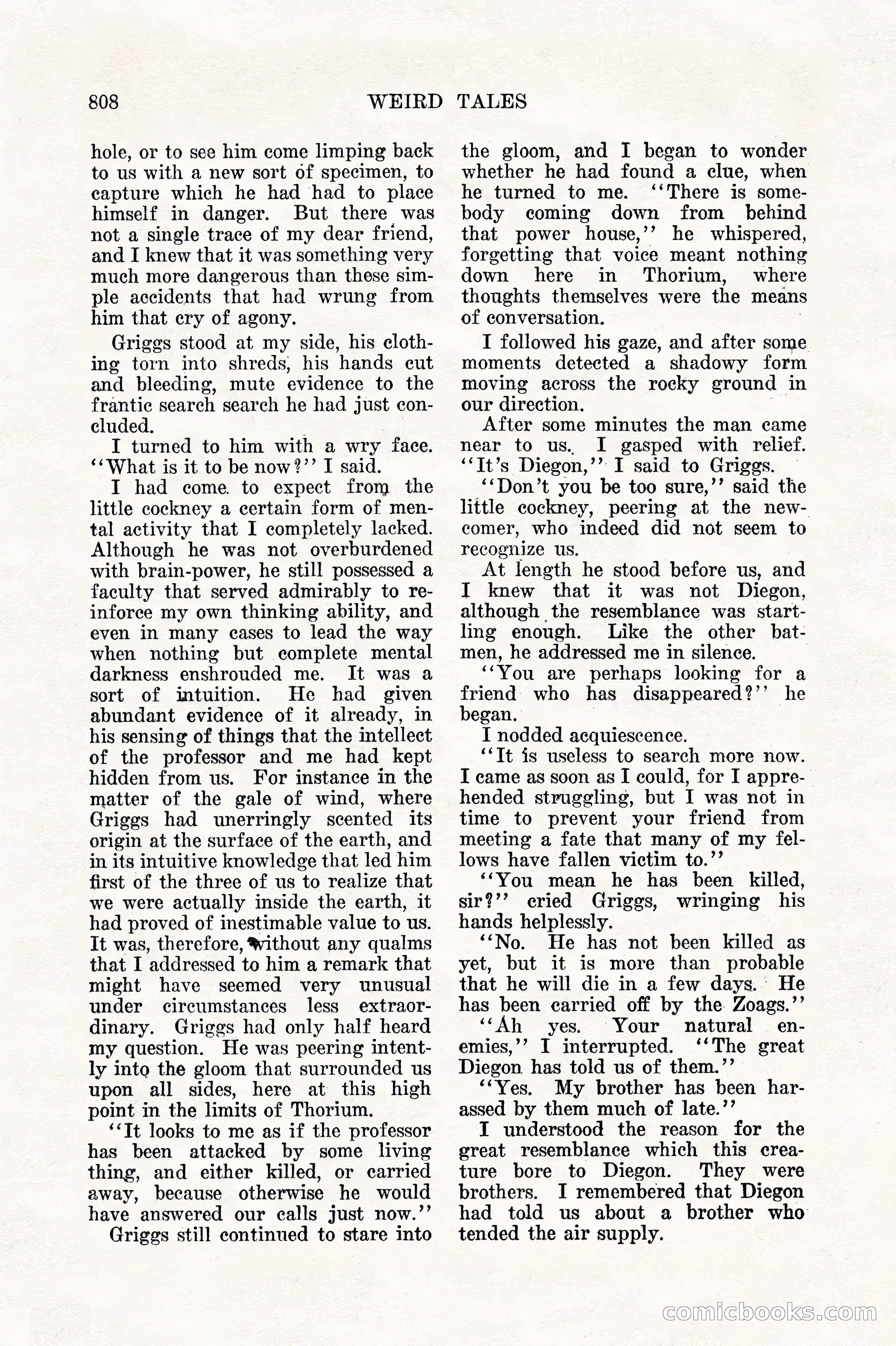 Weird Tales, Vol. 11, No. 6 — page 90 of 148