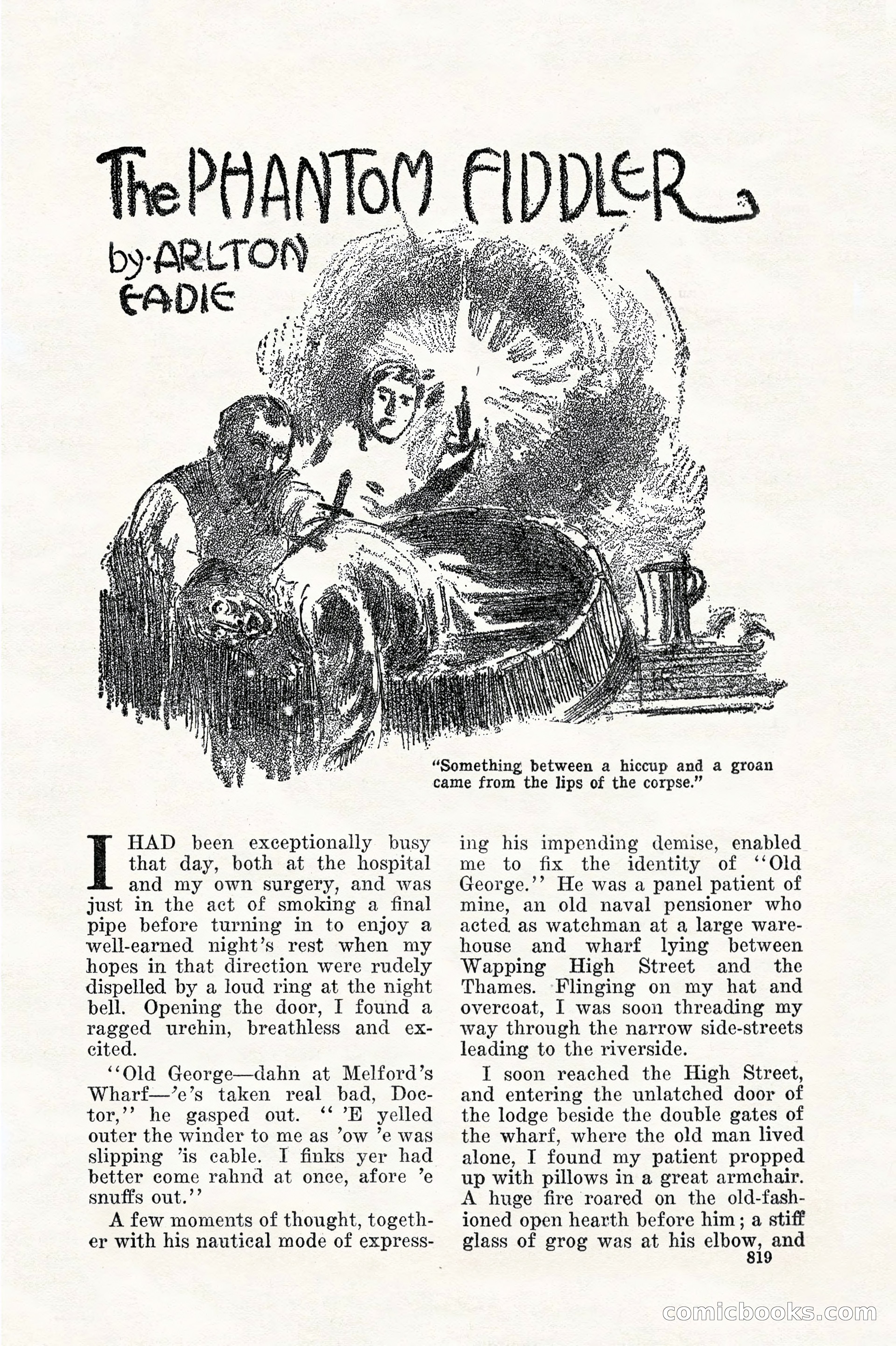 Weird Tales, Vol. 11, No. 6 — page 101 of 148