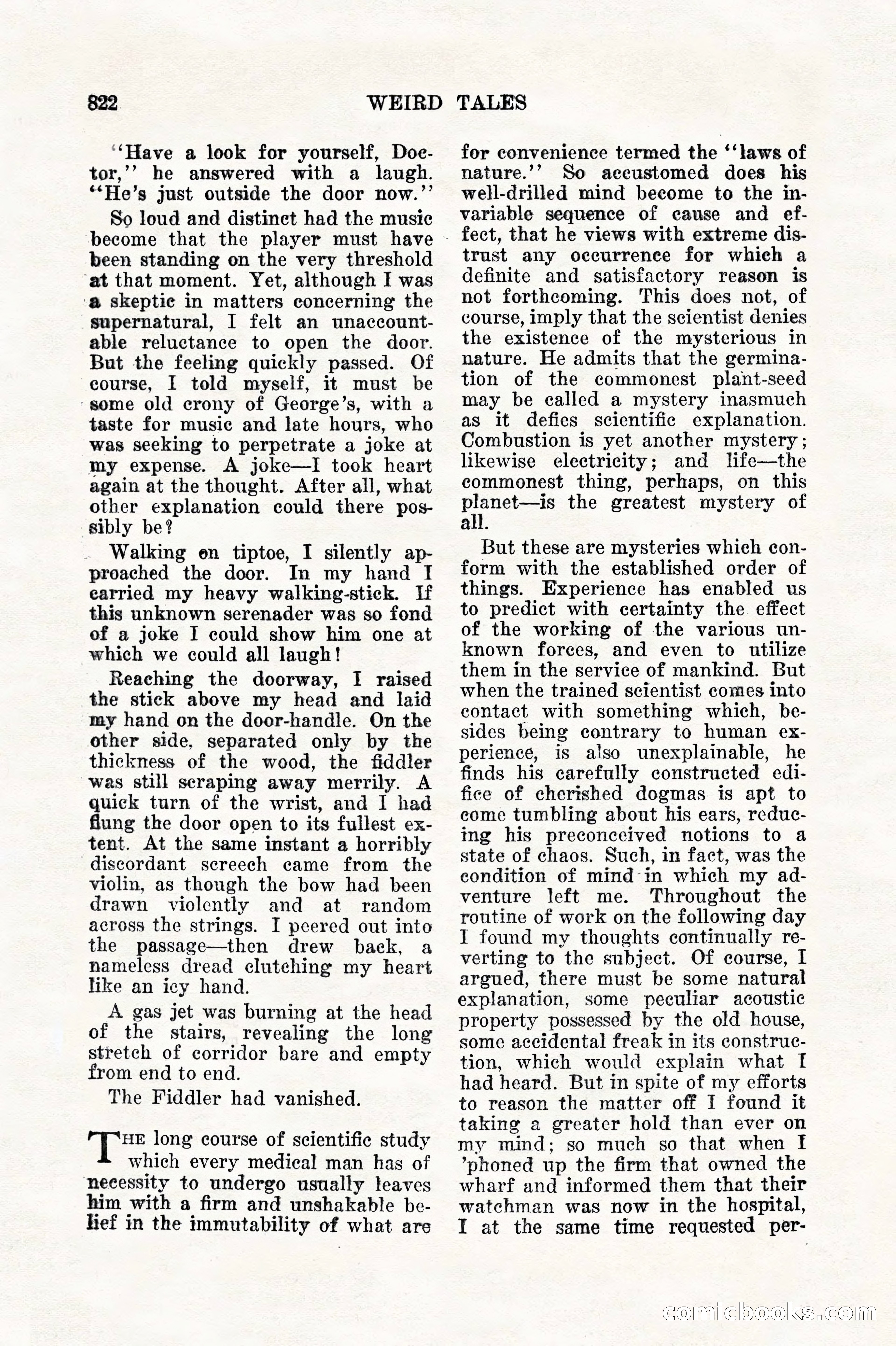 Weird Tales, Vol. 11, No. 6 — page 104 of 148