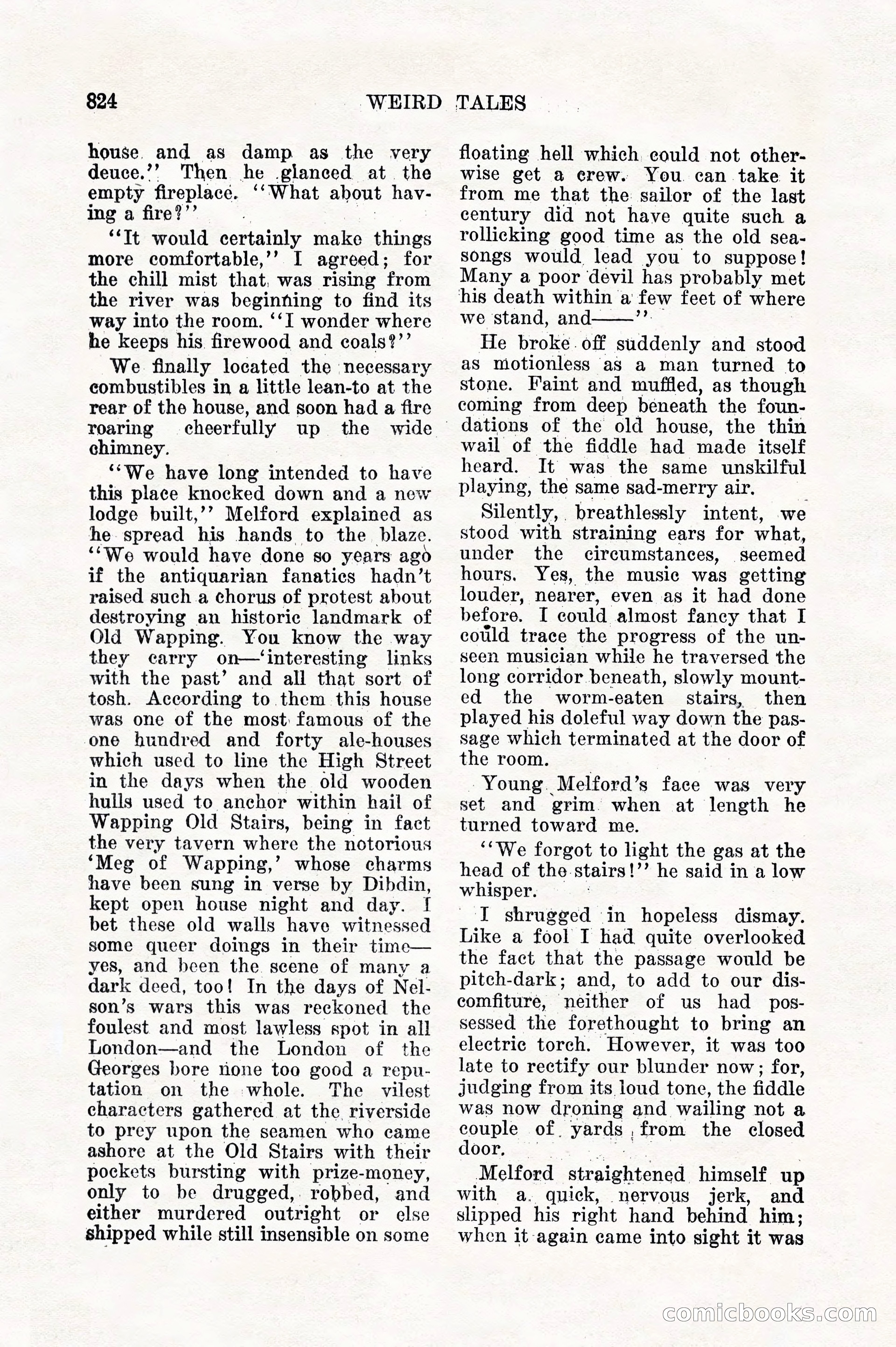 Weird Tales, Vol. 11, No. 6 — page 106 of 148