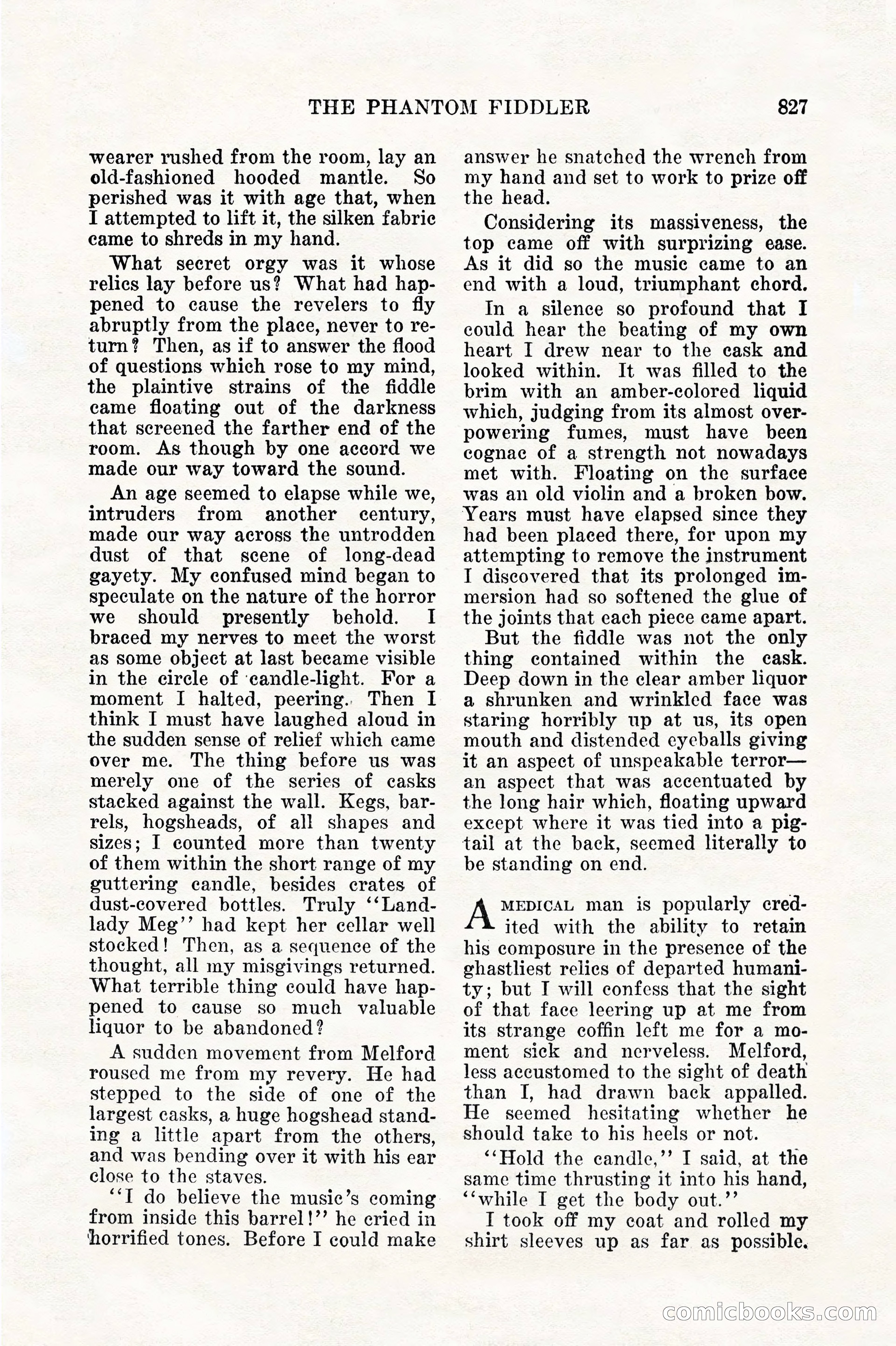 Weird Tales, Vol. 11, No. 6 — page 109 of 148