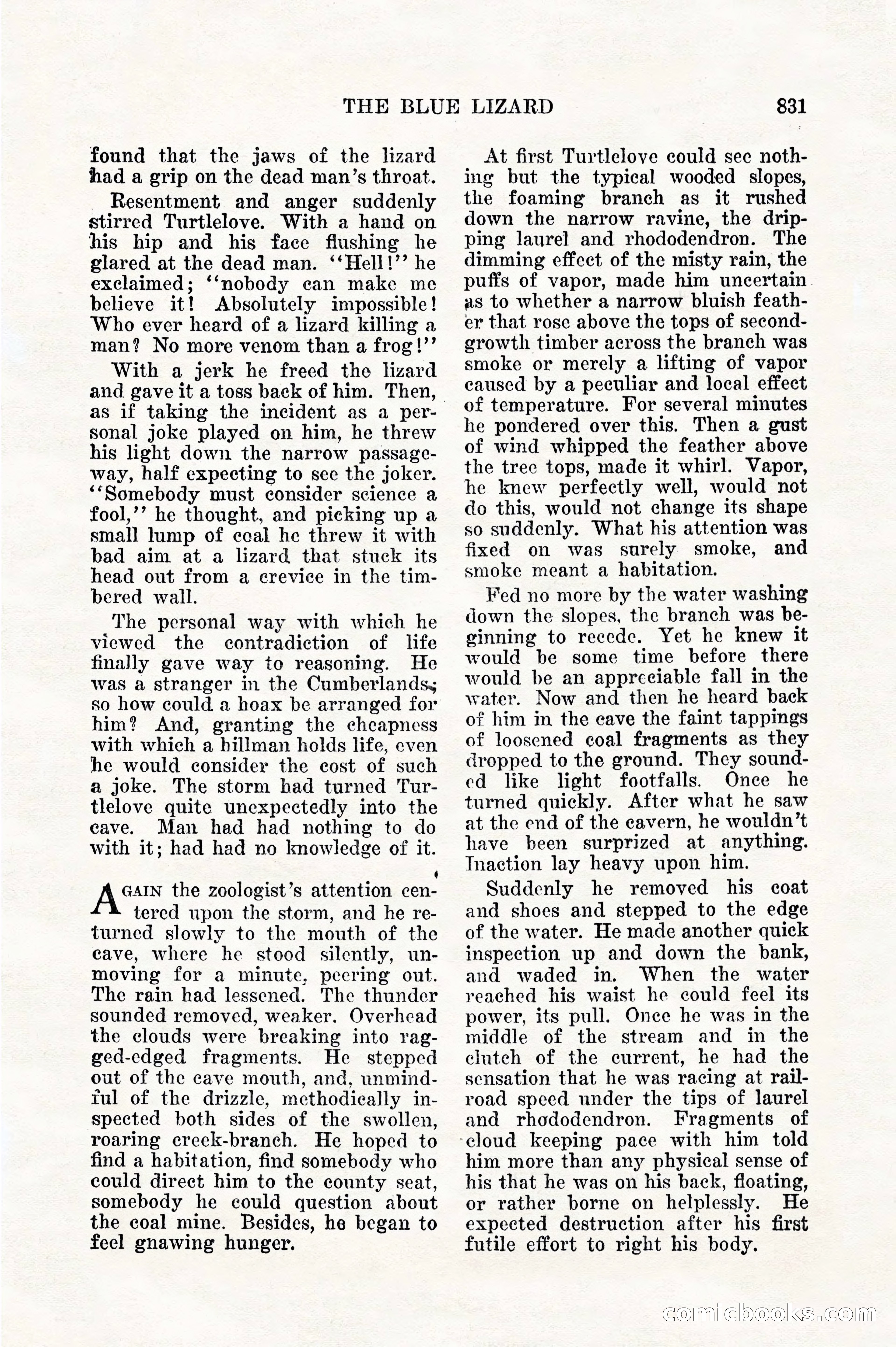 Weird Tales, Vol. 11, No. 6 — page 113 of 148