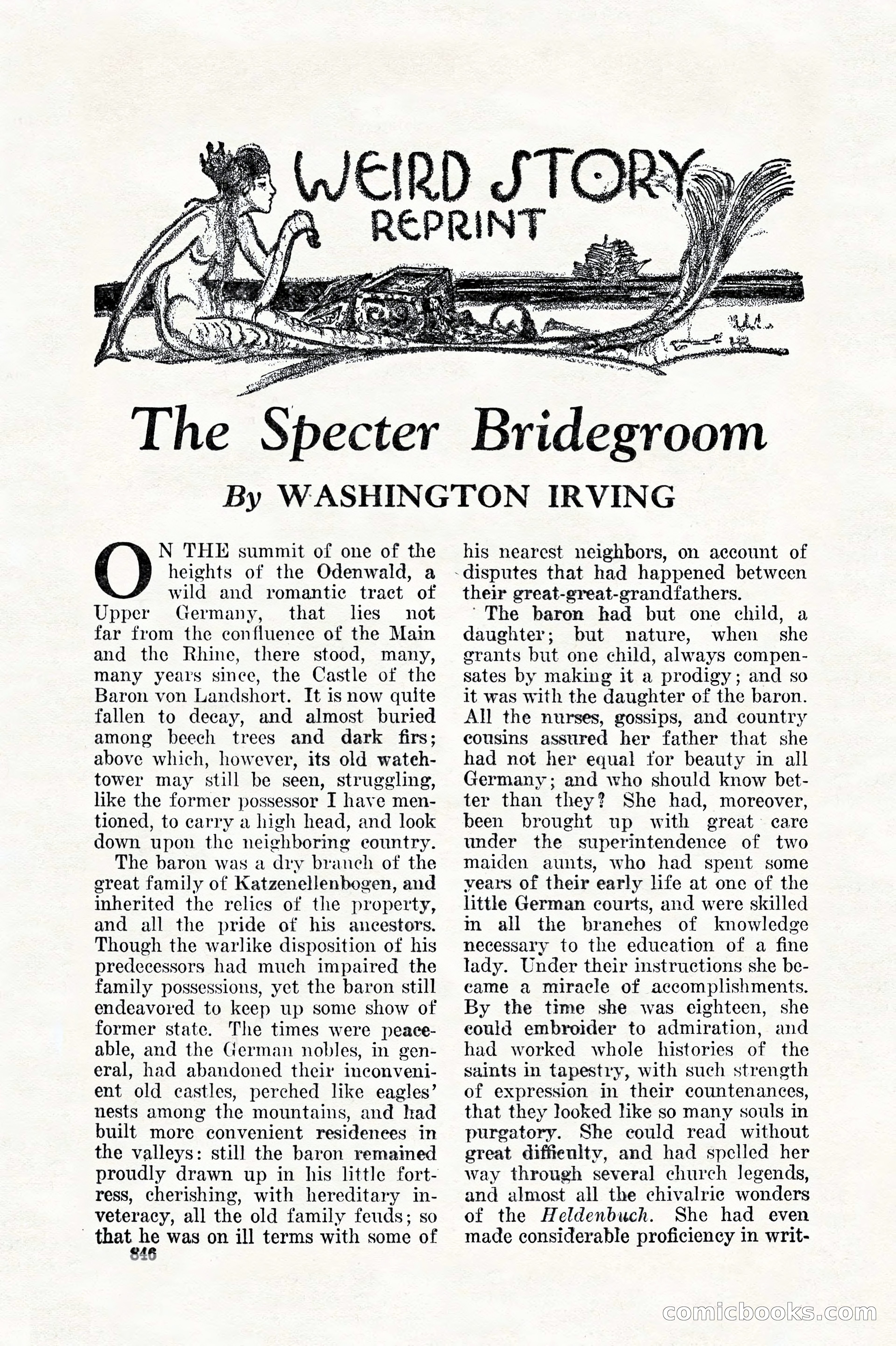 Weird Tales, Vol. 11, No. 6 — page 128 of 148
